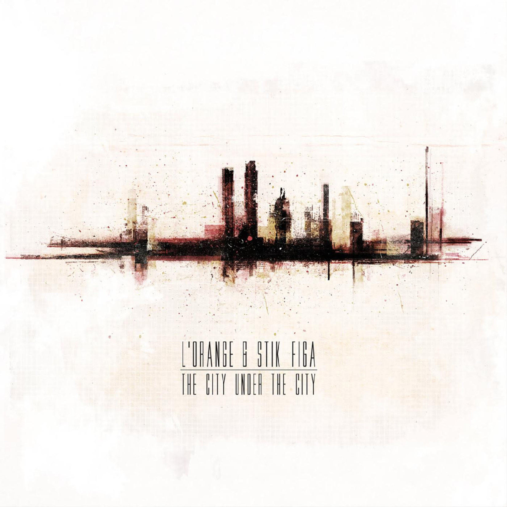 Mello Music Group L'Orange & Stik Figa - The City Under The City (LP) [Red-In-Clear]
