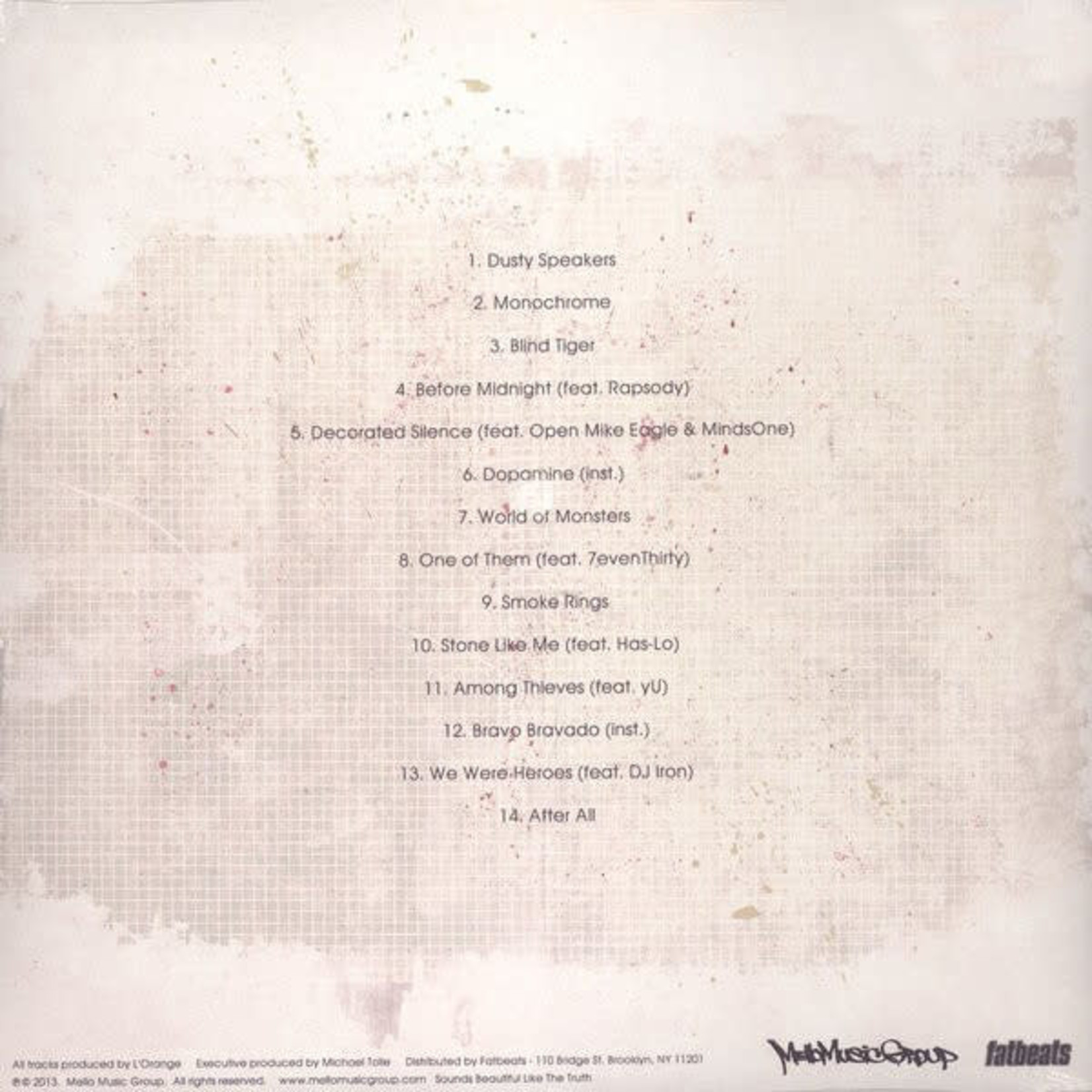 Mello Music Group L'Orange & Stik Figa - The City Under The City (LP) [Red-In-Clear]