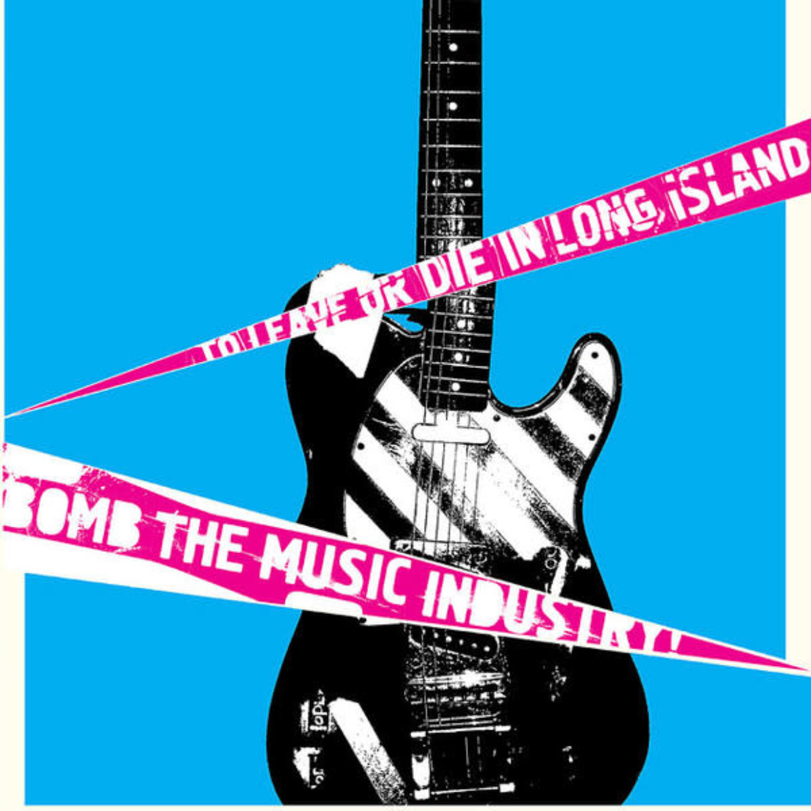 Asian Man Bomb The Music Industry - To Leave Or Die In Long Island (LP)