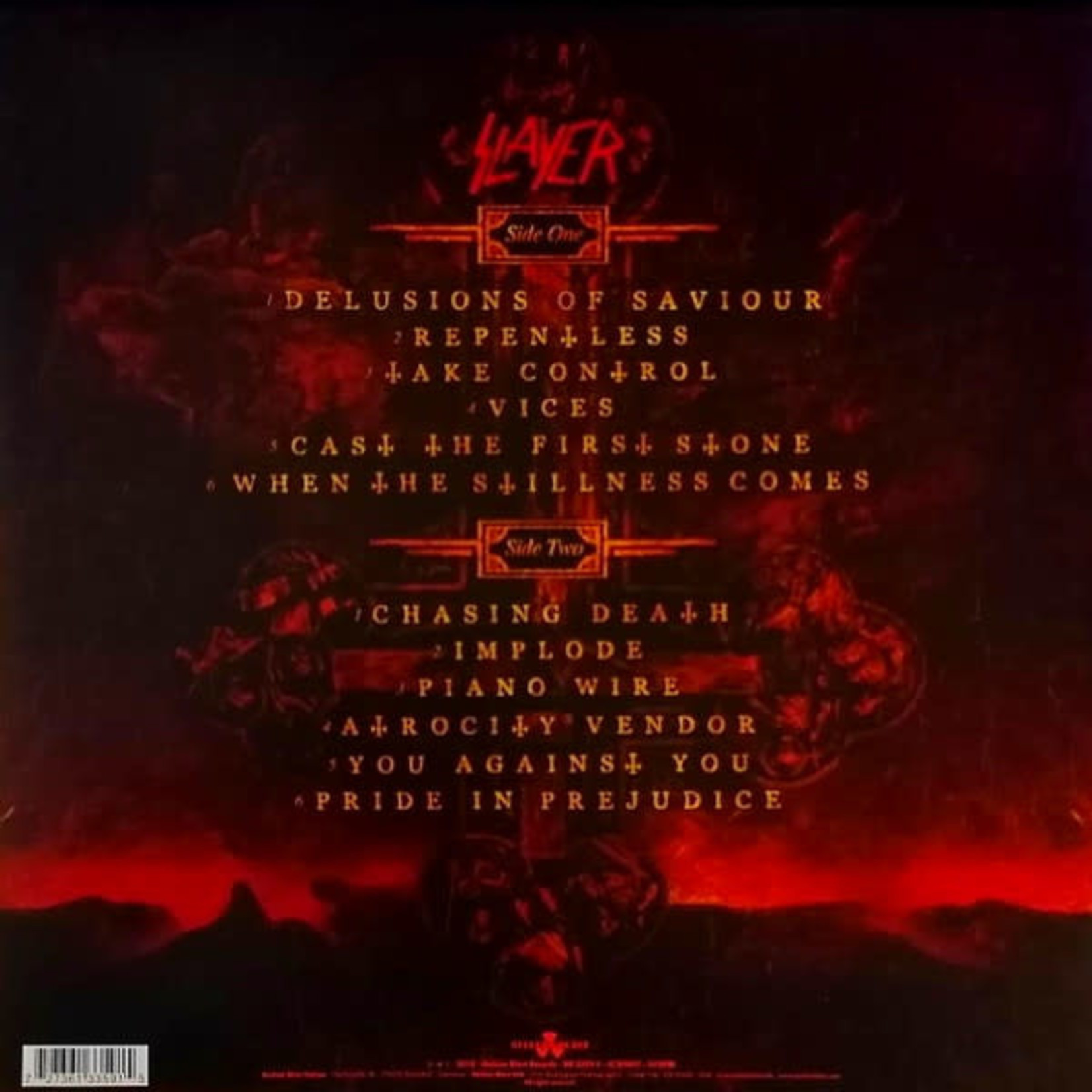 Nuclear Blast Slayer - Repentless (LP) [Oxblood/Orange/Mustard]