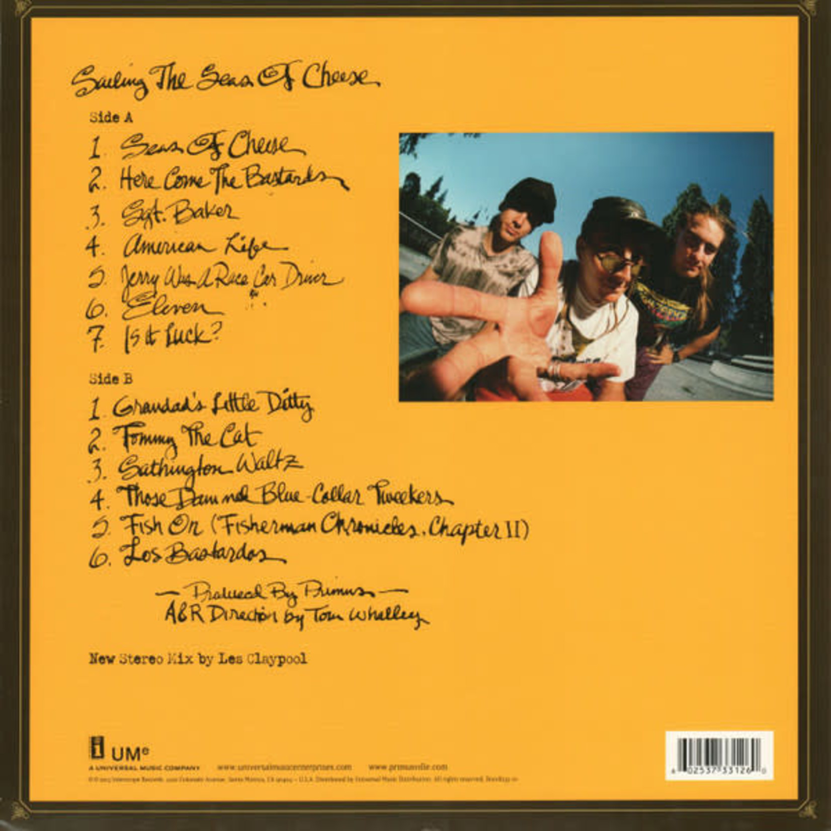 Interscope Primus - Sailing The Seas Of Cheese (LP)