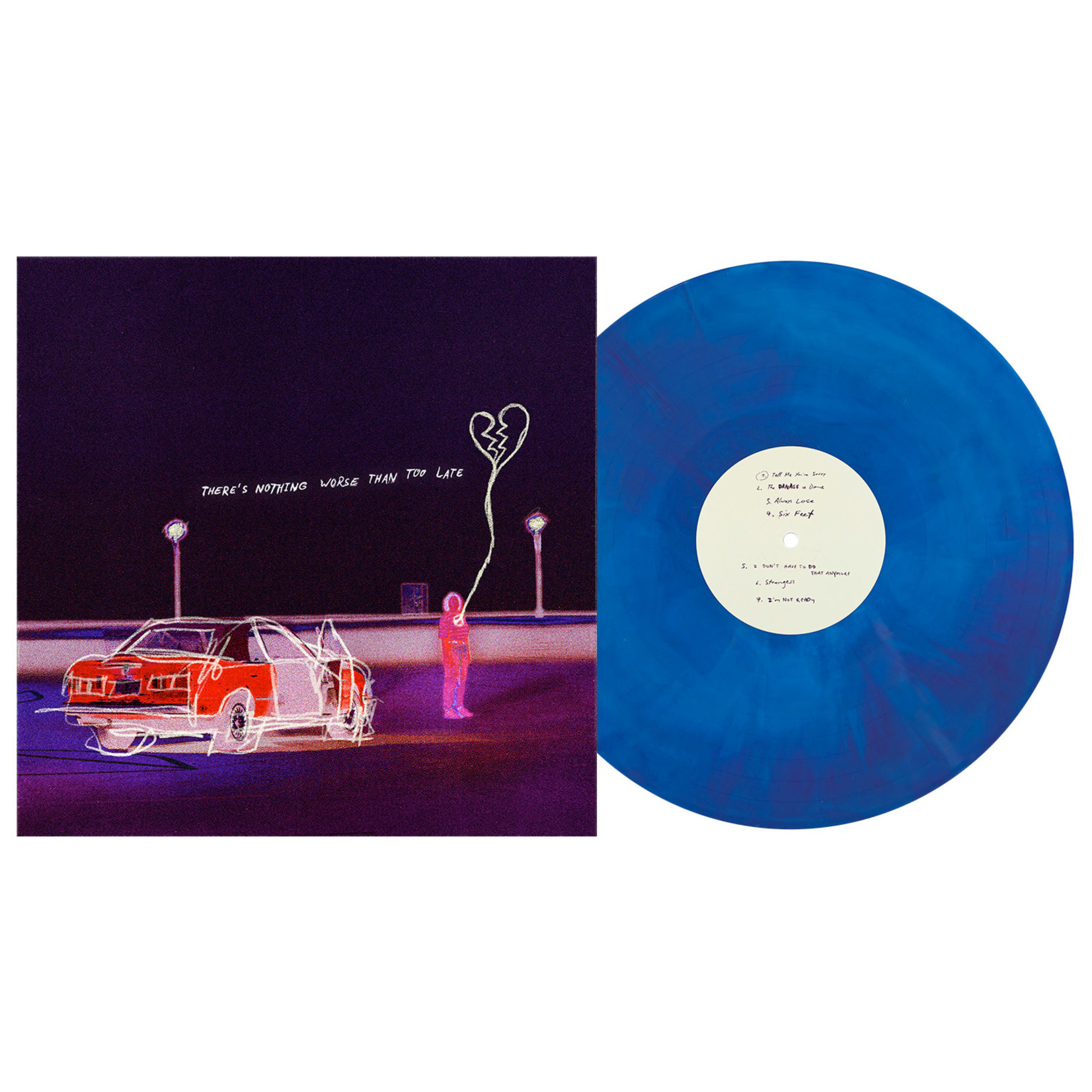 Pure Noise Real Friends - There's Nothing Worse Than Too Late (LP) [Blue/Purple Galaxy]
