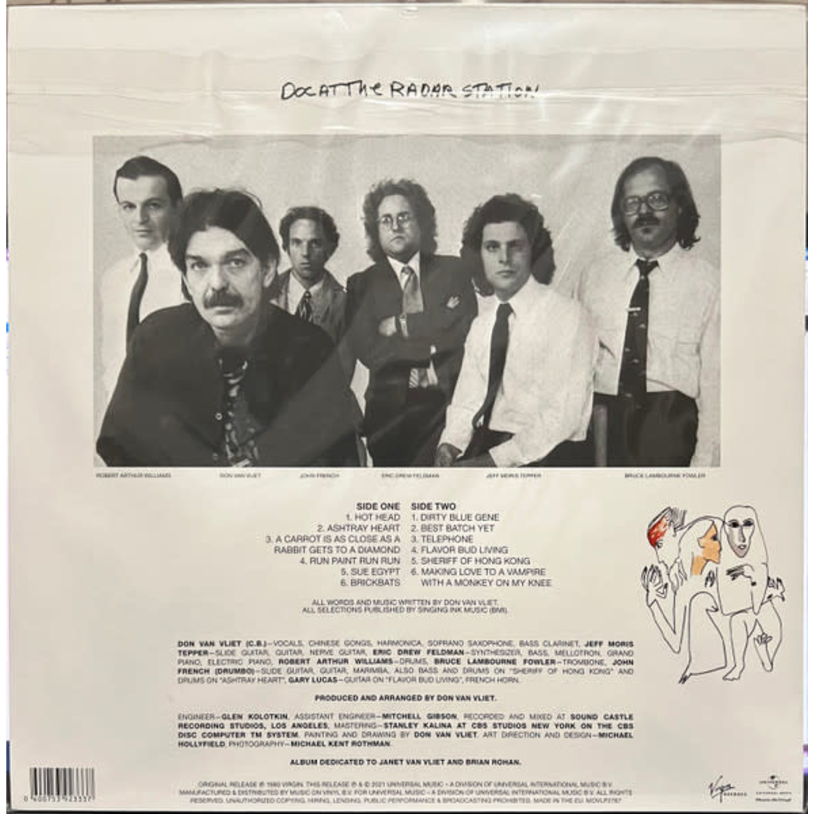 Music on Vinyl Captain Beefheart & The Magic Band - Doc at the Radar Station (LP)