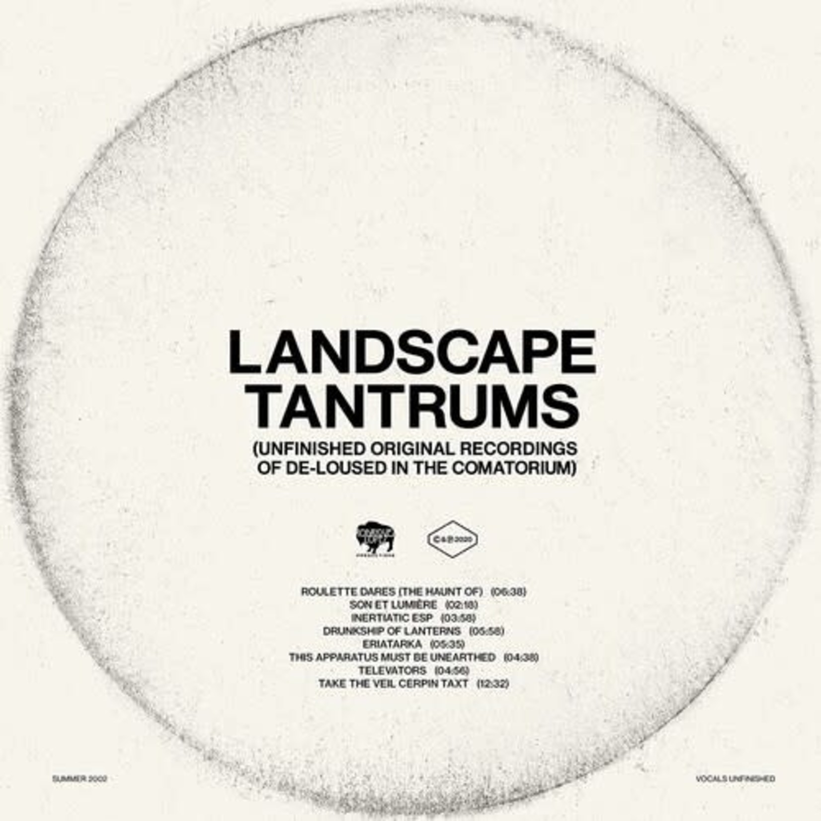 Clouds Hill Mars Volta - Landscape Tantrums: Unfinished Original Recordings Of De-Loused In The Comatorium (LP)