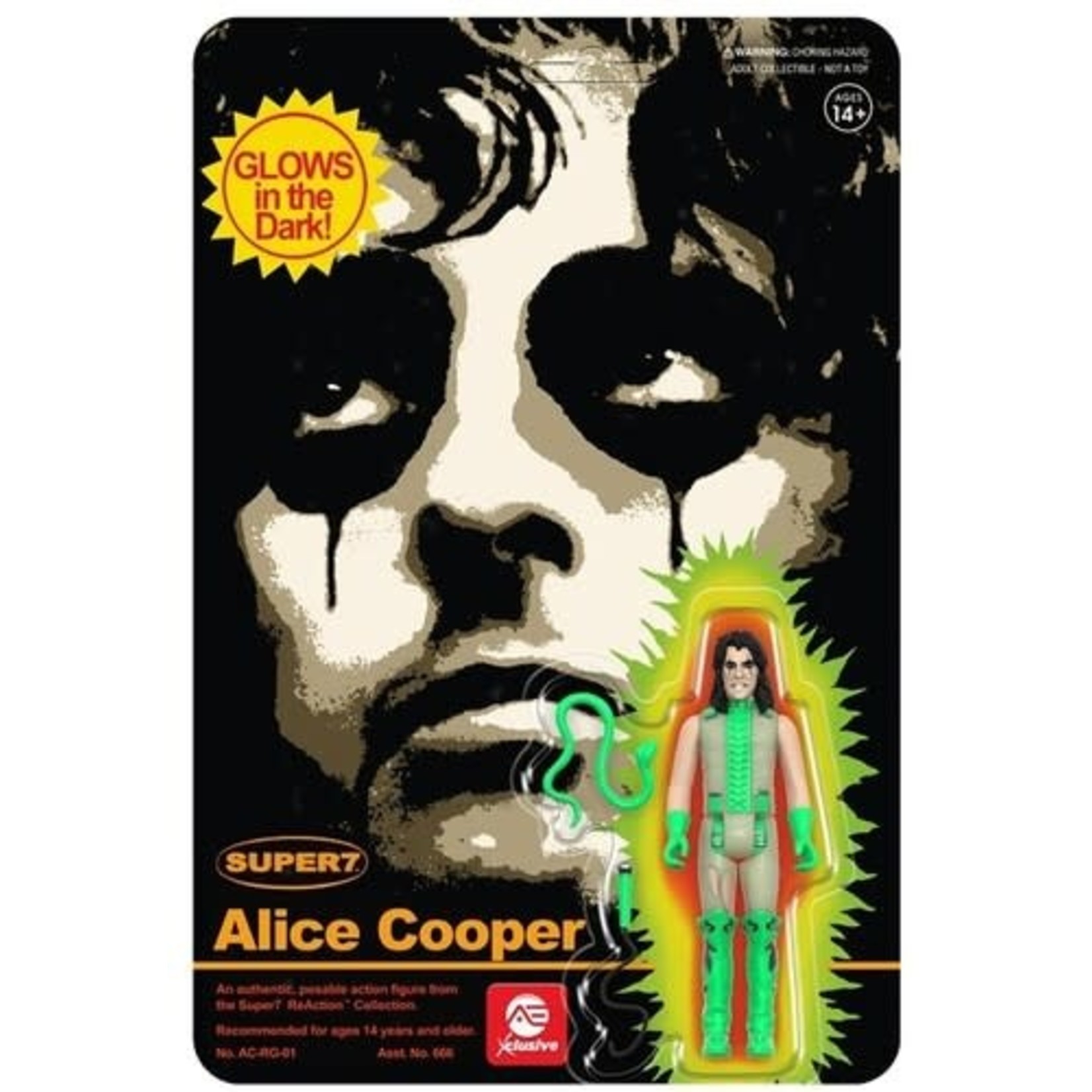 Super7 Alice Cooper (ReAction Figure) [Glow]