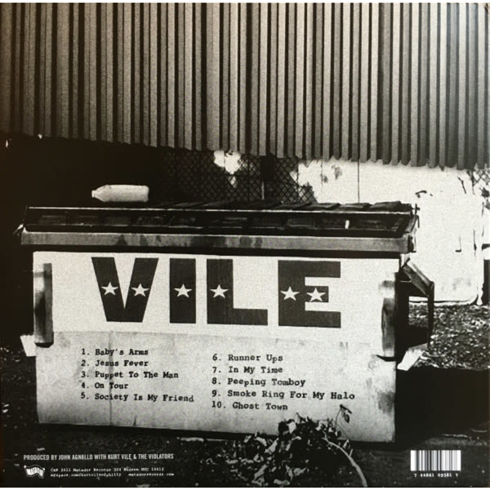 Matador Kurt Vile - Smoke Ring For My Halo (LP)