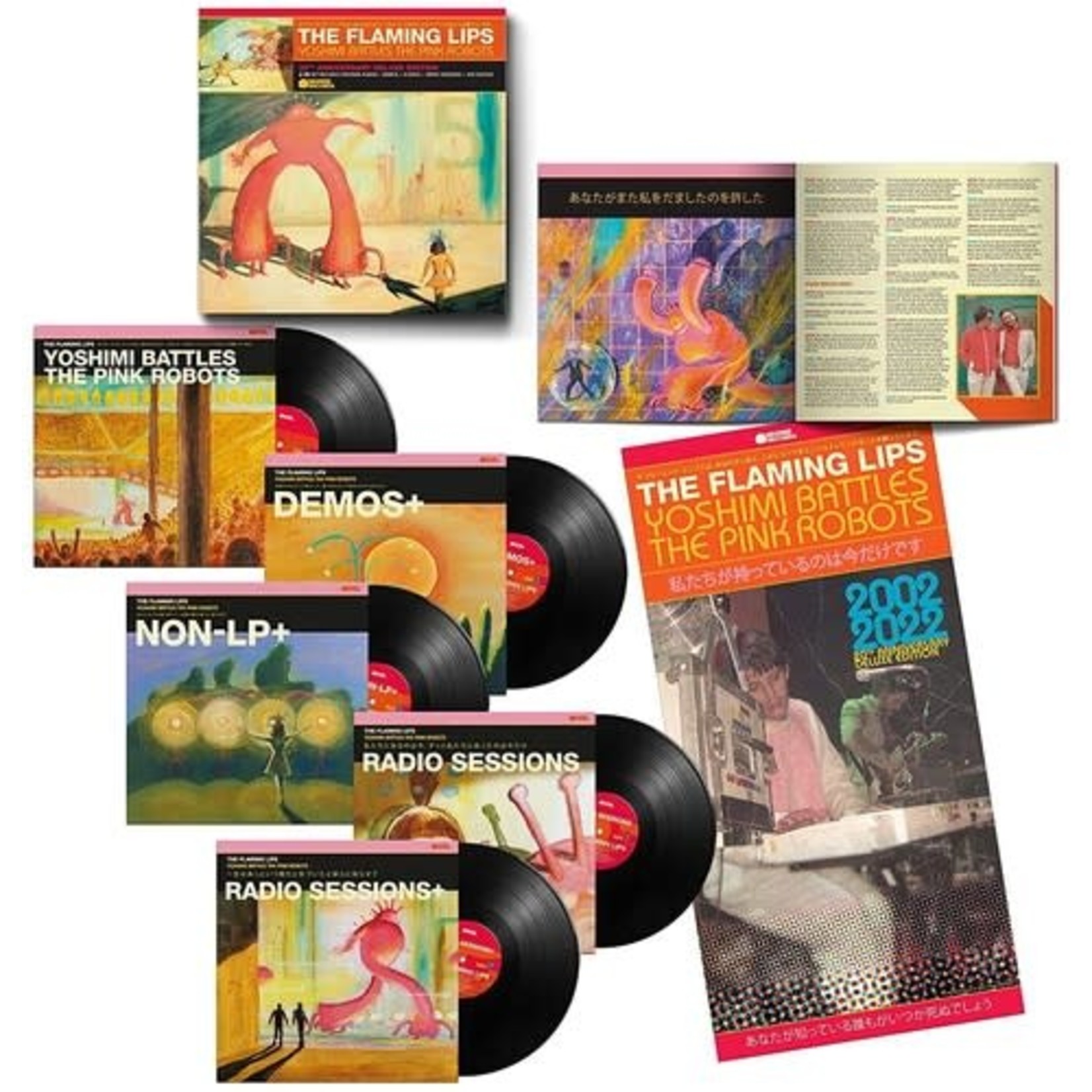 Warner Bros Flaming Lips - Yoshimi Battles The Pink Robots (5LP) [20th]