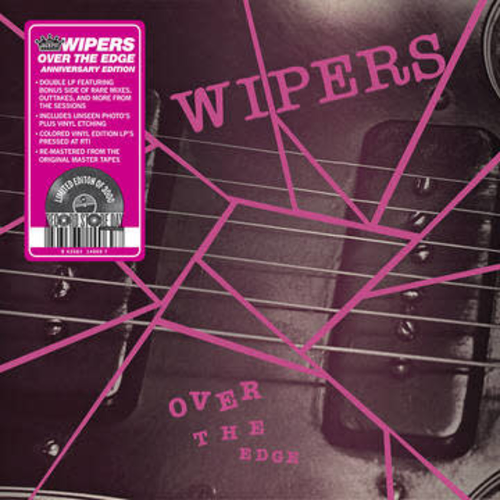 Record Store Day 2008-2024 Wipers - Over The Edge (2LP) [Red]
