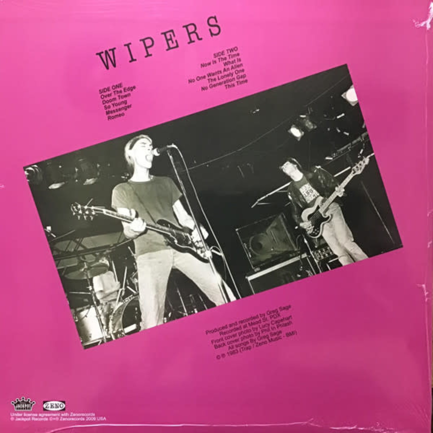 Jackpot Wipers - Over The Edge (LP)