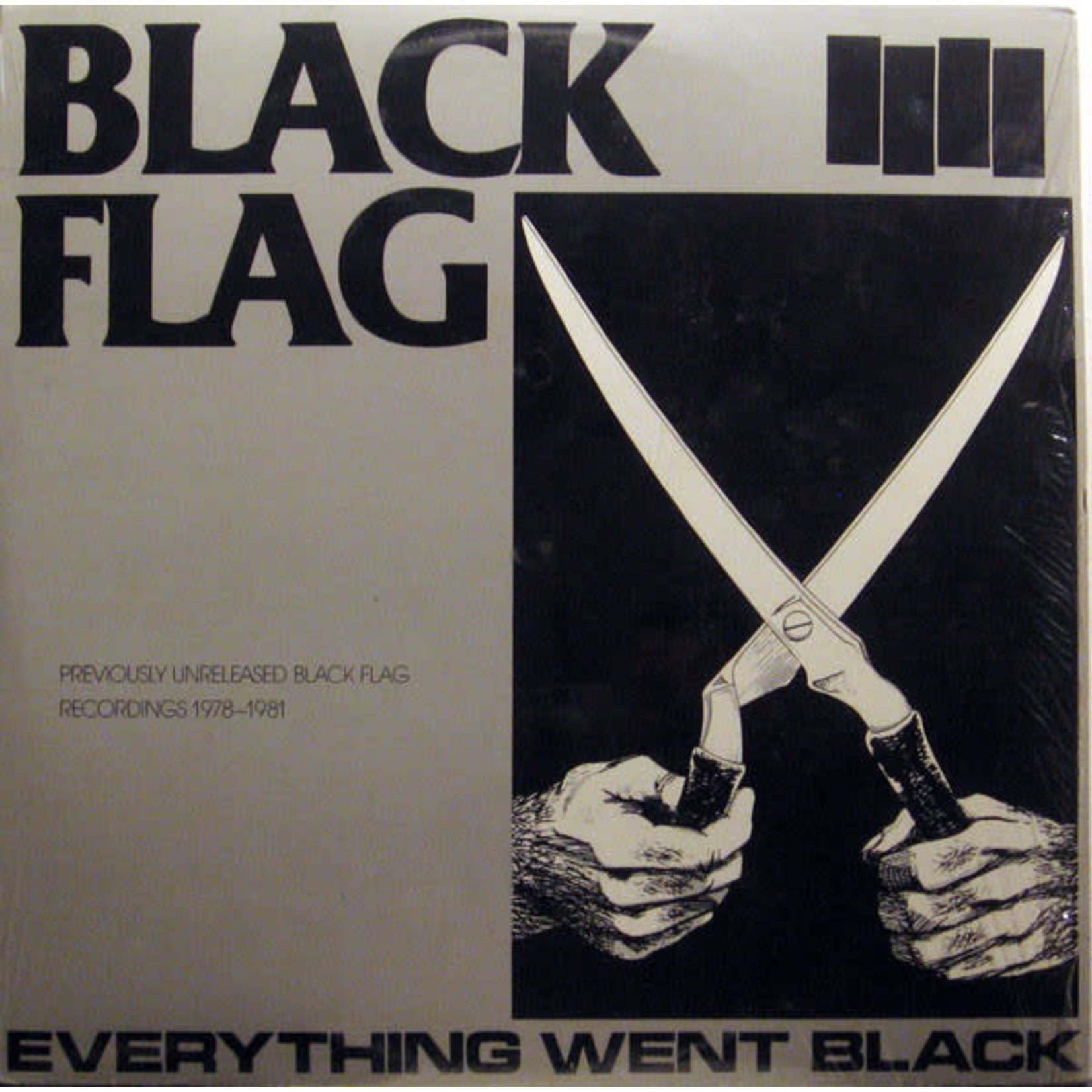 SST Black Flag - Everything Went Black (2LP)