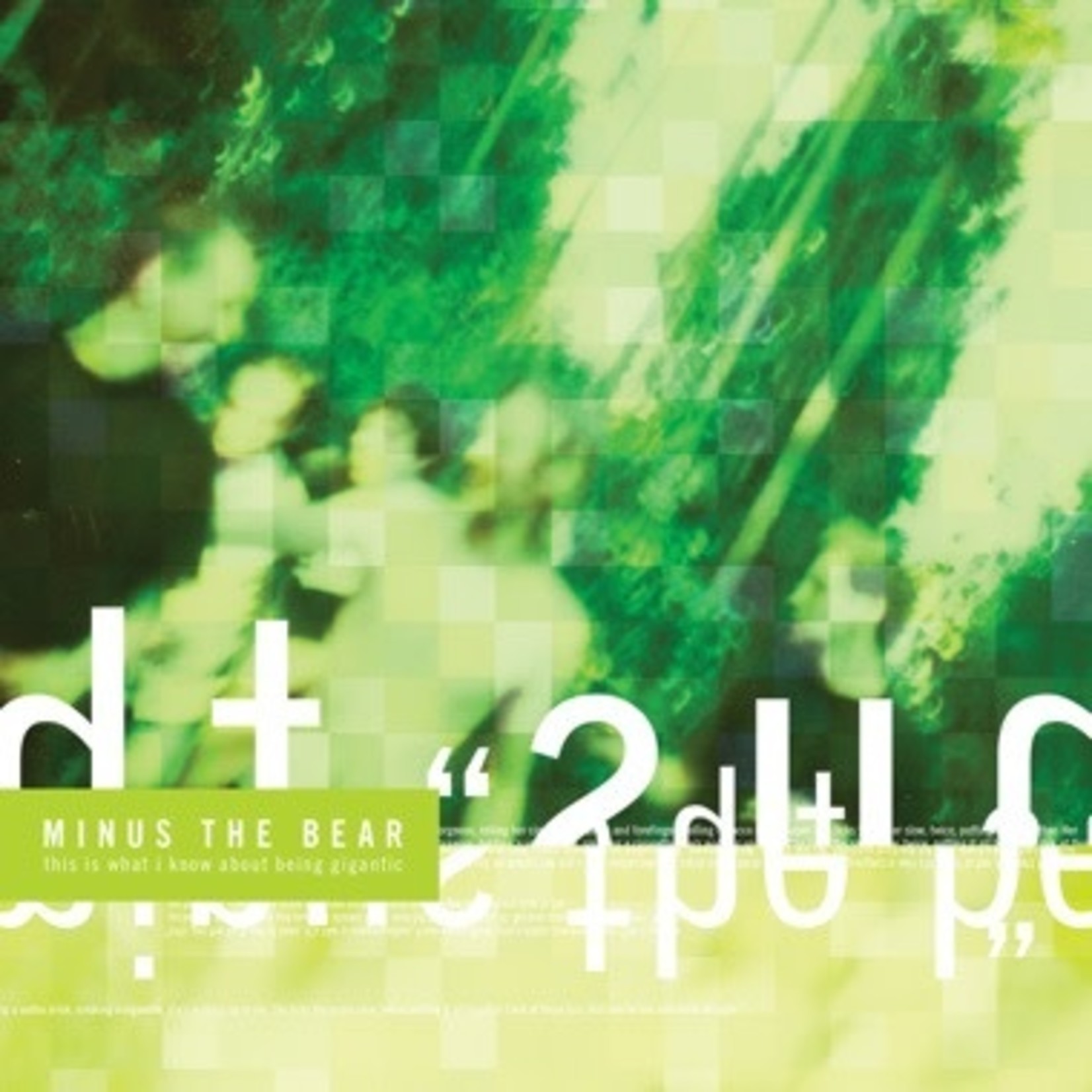 Suicide Squeeze Minus The Bear - This Is What I Know About Being Gigantic (LP) [Coke Bottle]