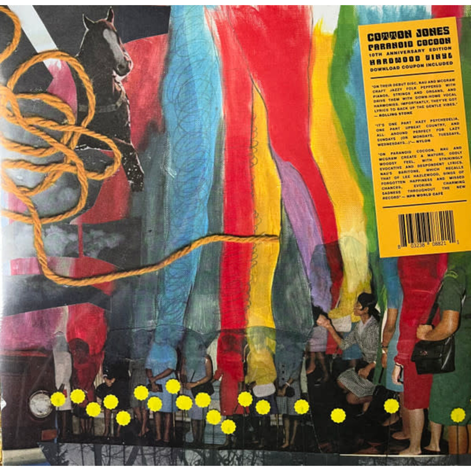 Suicide Squeeze Cotton Jones - Paranoid Cocoon (LP) [Hardwood]