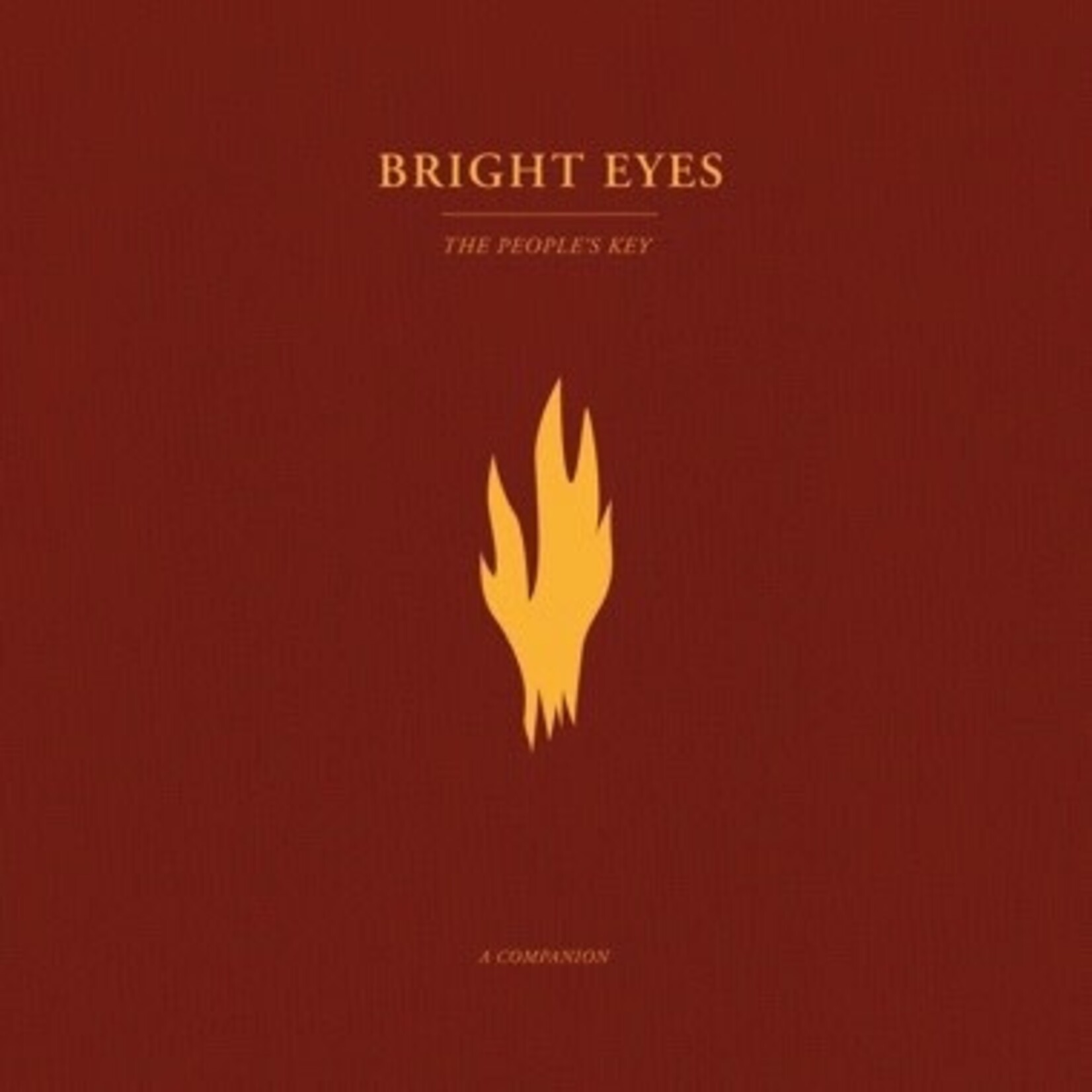 Saddle Creek Bright Eyes - The People's Key: A Companion (12") [Gold]