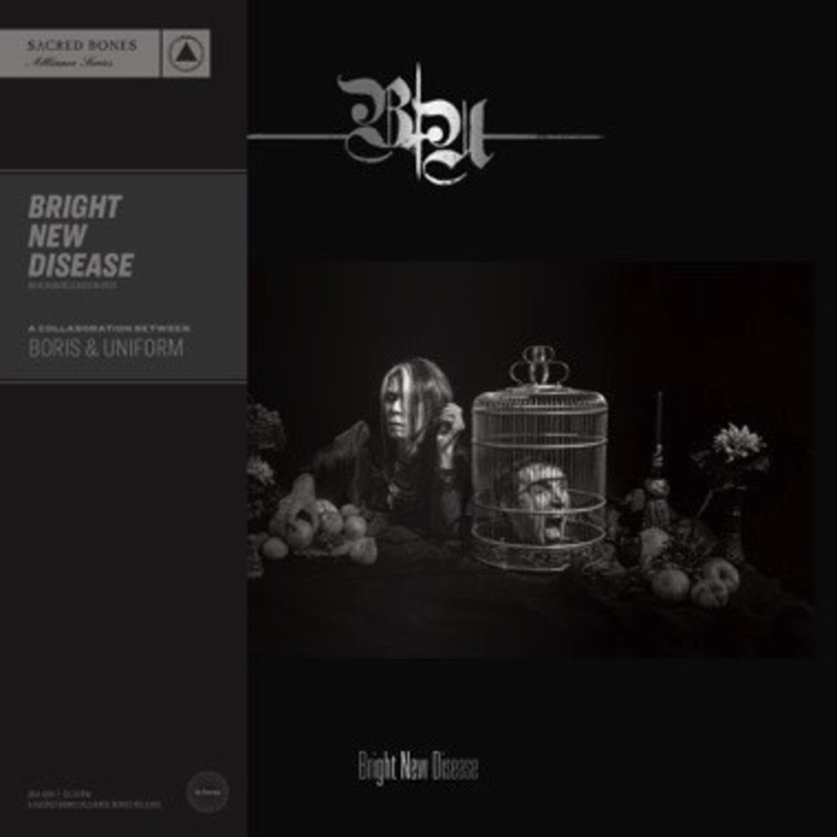 Sacred Bones Boris & Uniform - Bright New Disease (LP) [Red]