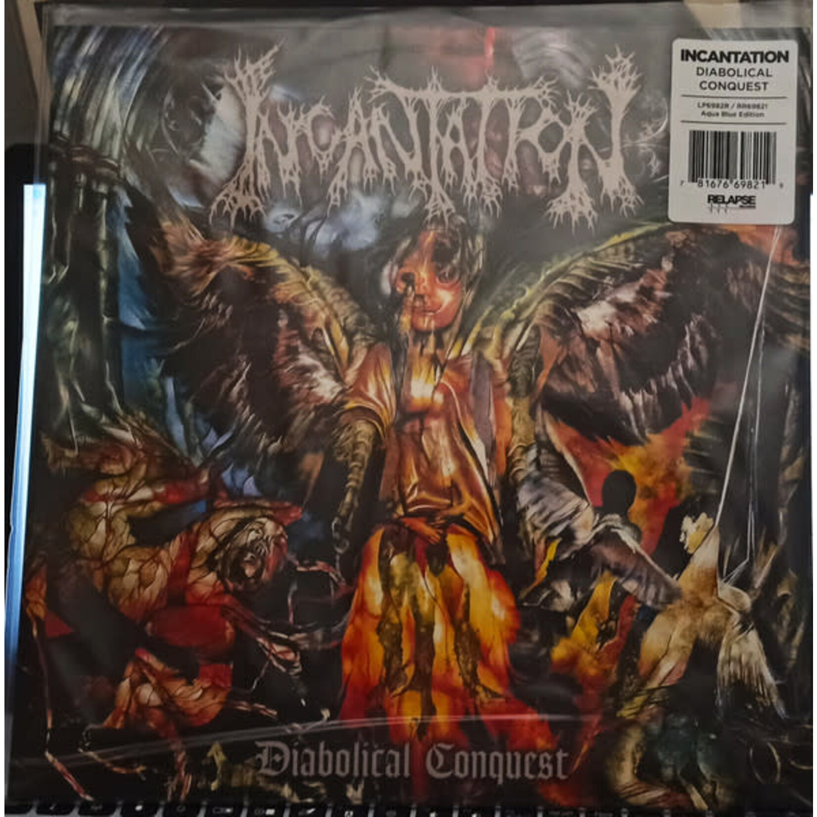 Relapse Incantation - Diabolical Conquest (LP) [Aqua]