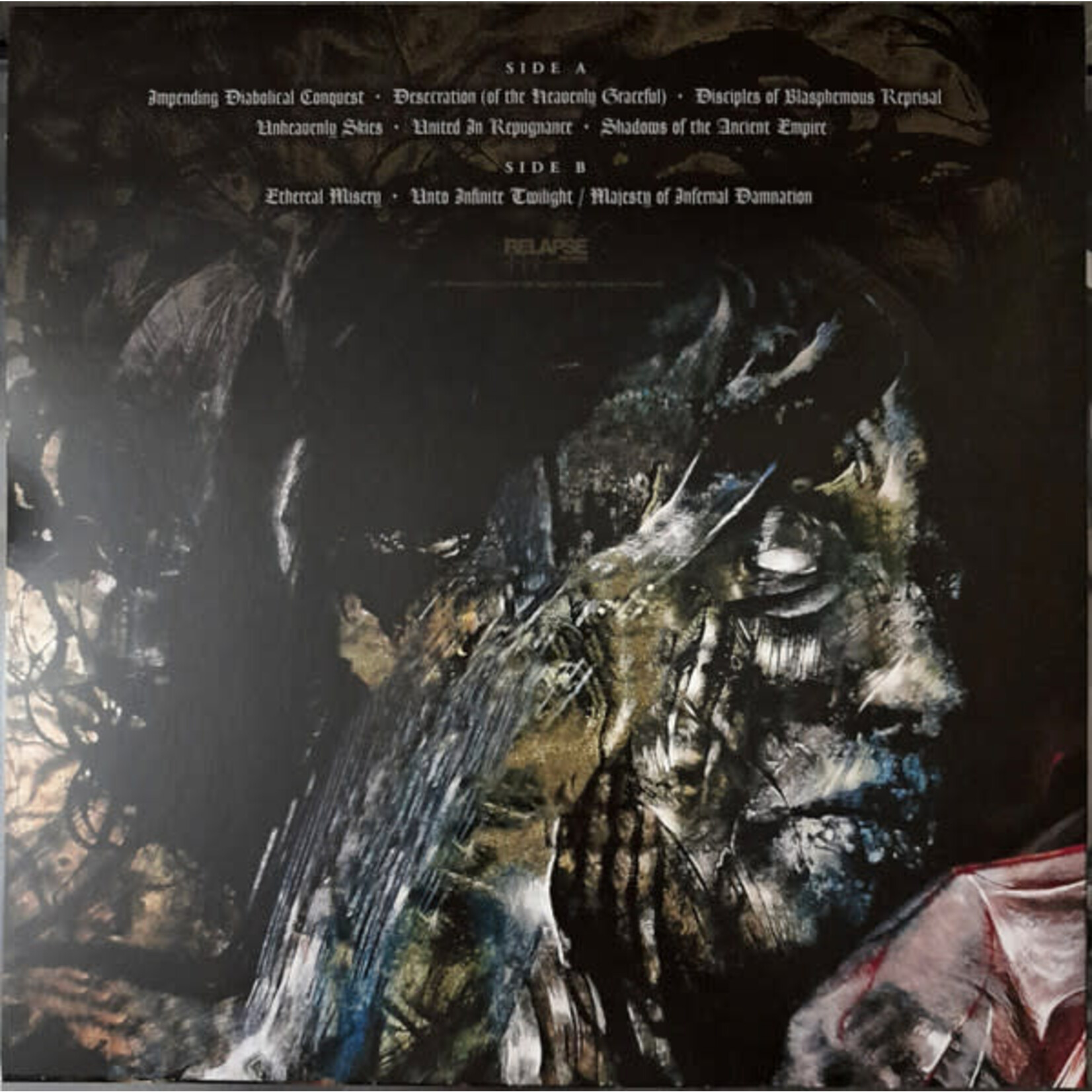 Relapse Incantation - Diabolical Conquest (LP) [Aqua]