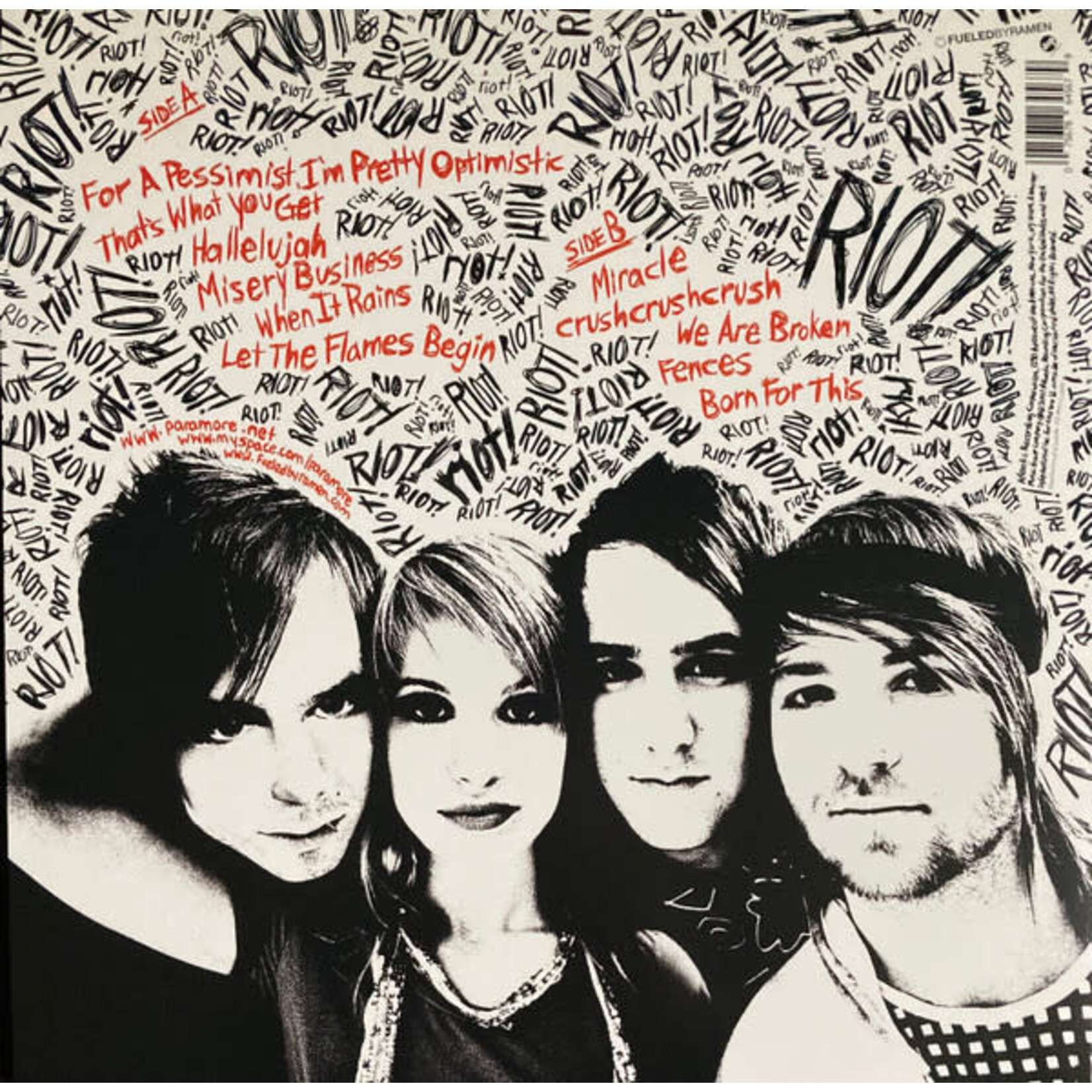 Fueled By Ramen Paramore - Riot! (LP) [Silver]