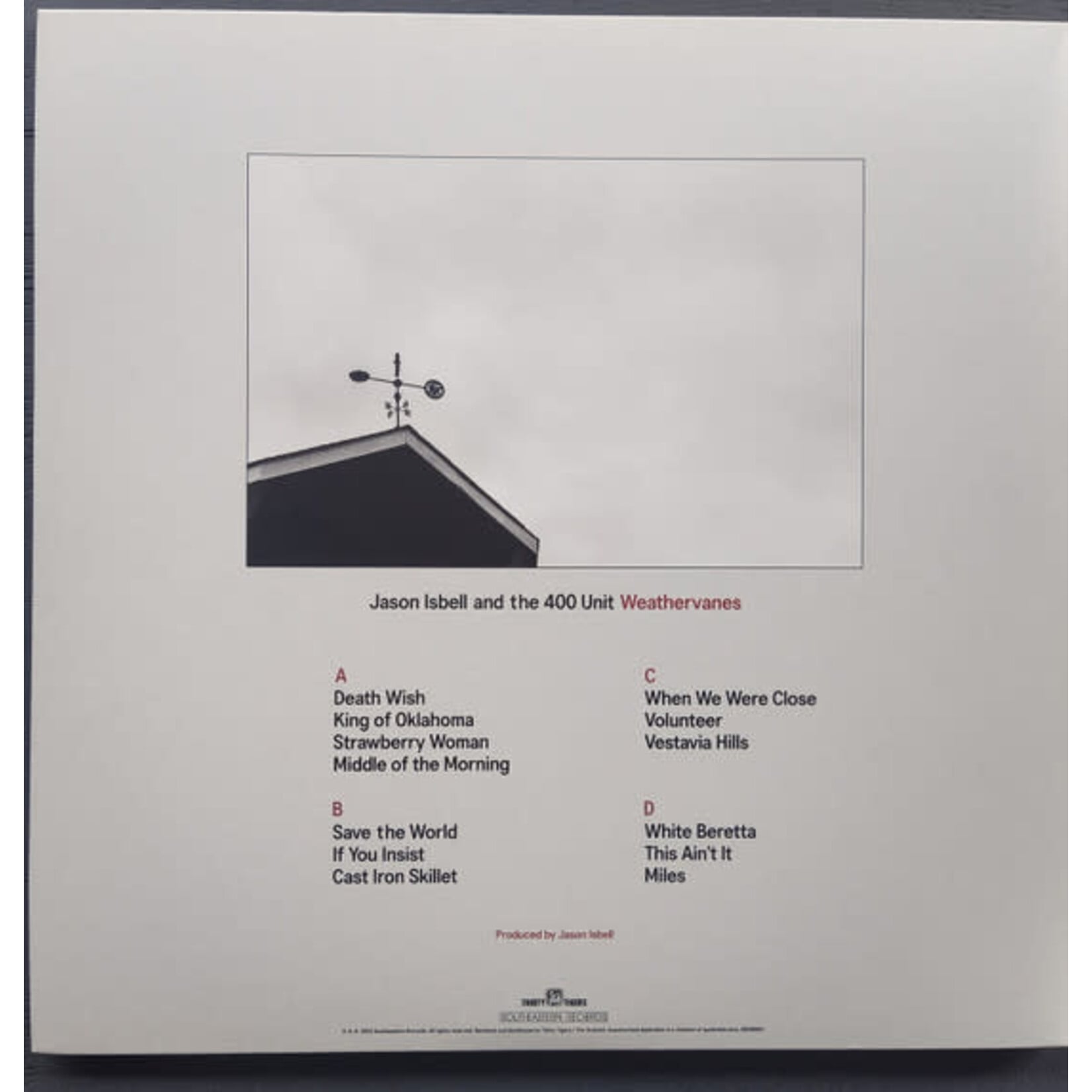 Southeastern Jason Isbell and the 400 Unit - Weathervanes (2LP)