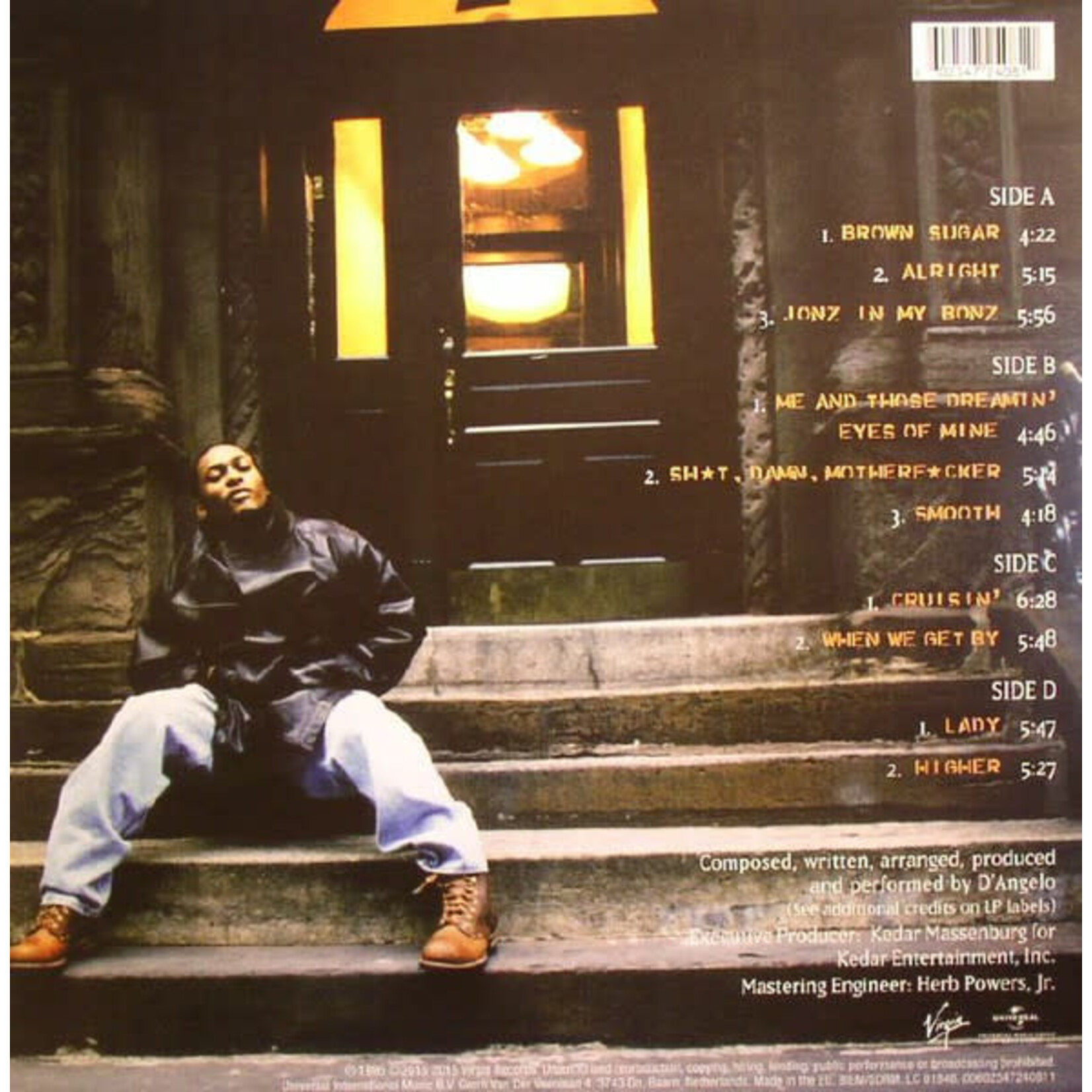 Virgin D'Angelo - Brown Sugar (2LP)