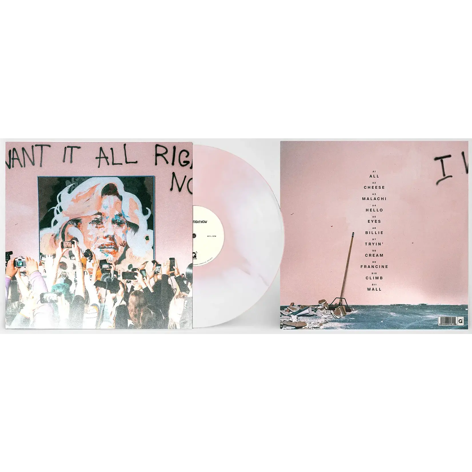 Glassnote Grouplove - I Want It All Right Now (LP) [Pink/White]