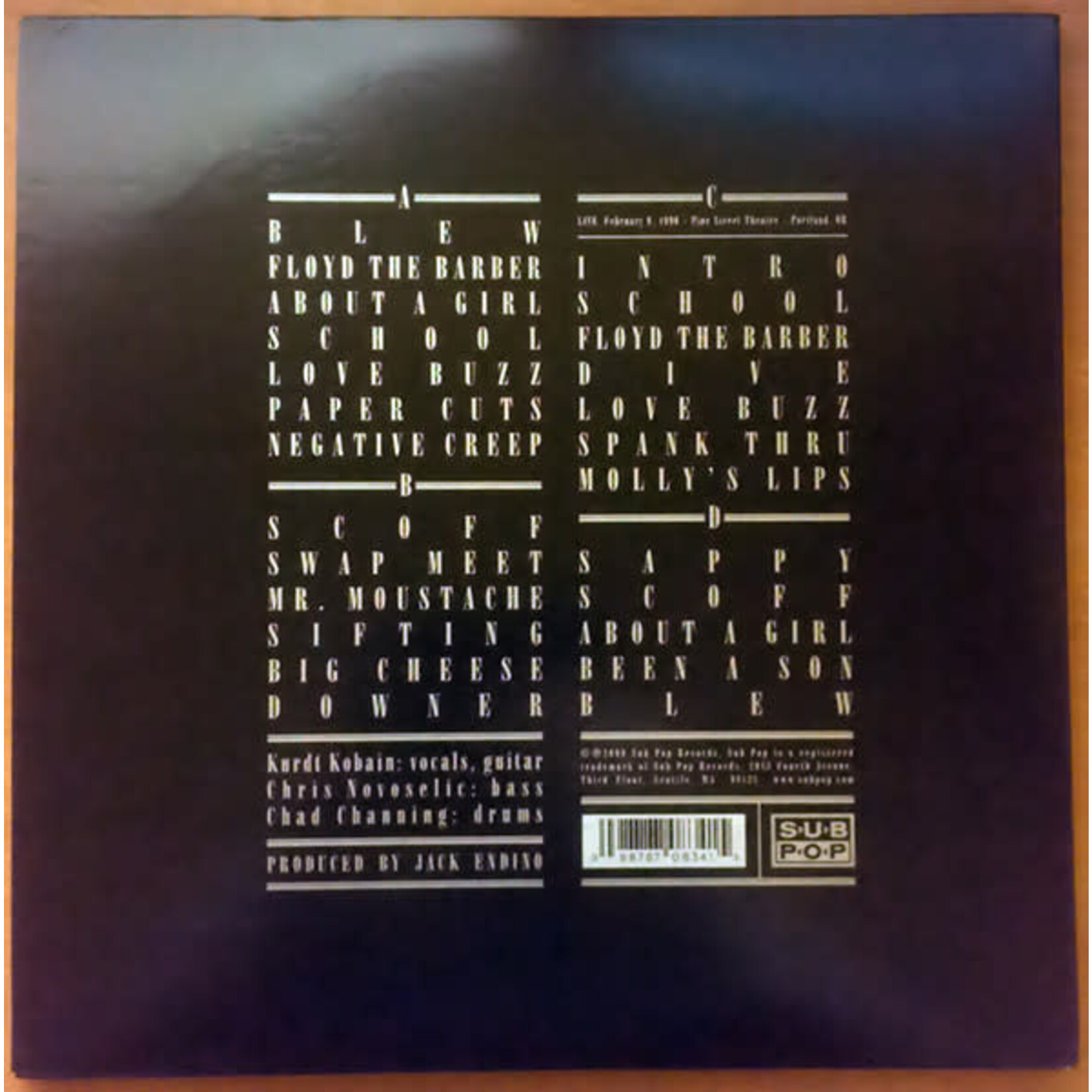 Sub Pop Nirvana - Bleach (2LP) [Deluxe]