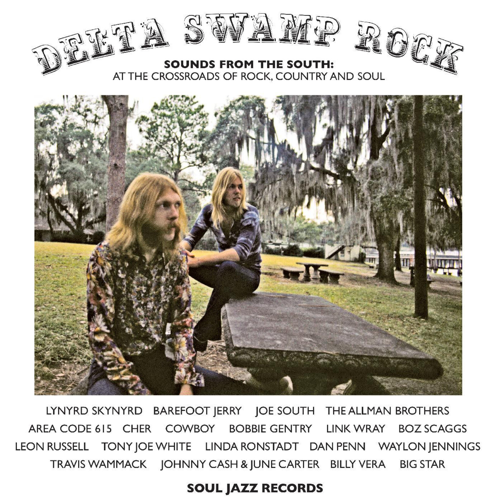 Soul Jazz V/A - Delta Swamp Rock: Sounds From The South, At The Crossroads Of Rock, Country And Soul (2LP)