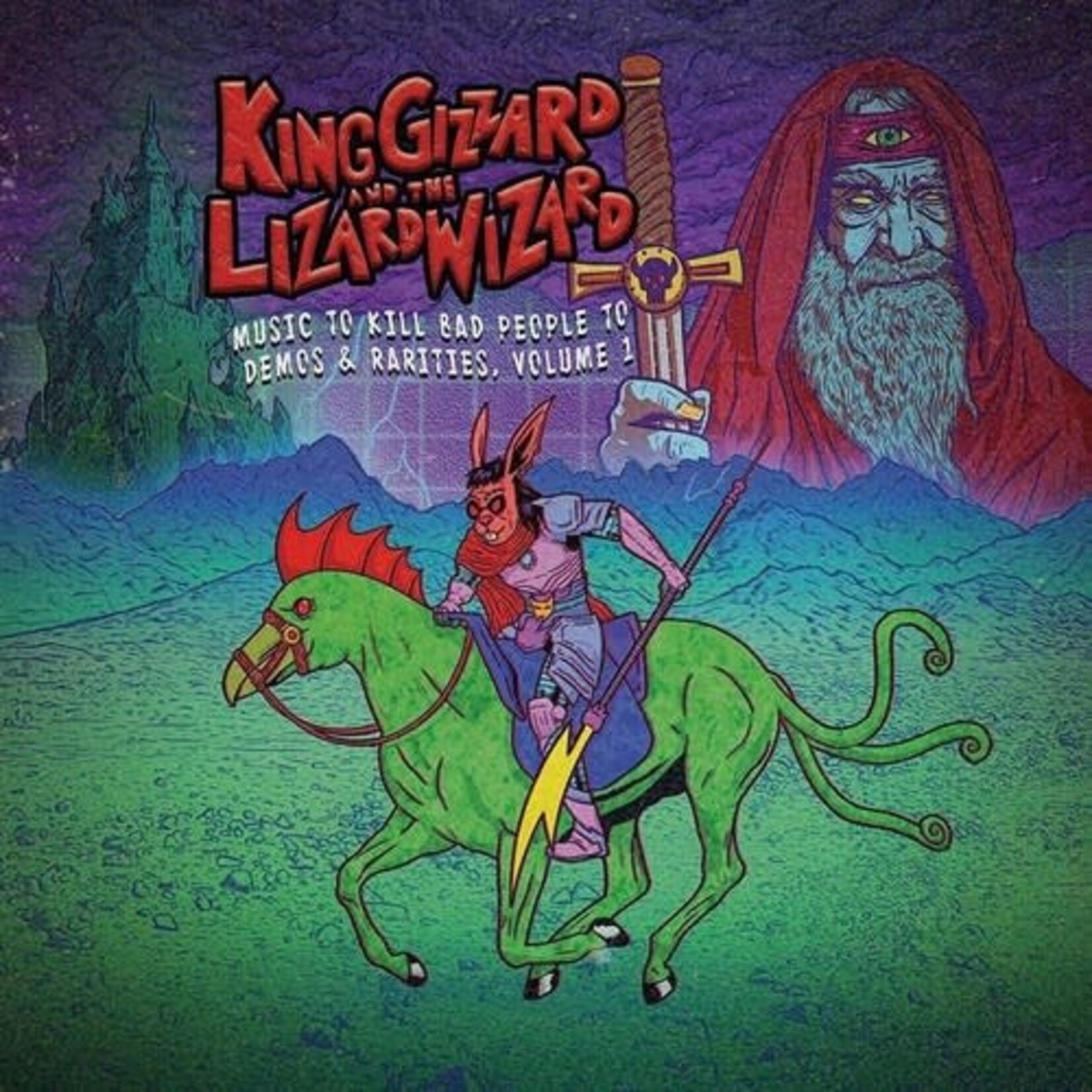 ORG King Gizzard and the Lizard Wizard - Music To Kill Bad People To Vol. 1 (LP) [Sea Foam]