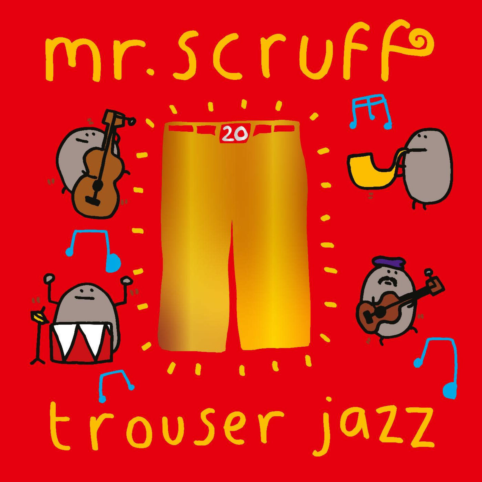 Ninja Tune Mr Scruff - Trouser Jazz (2LP) [Blue/Red]