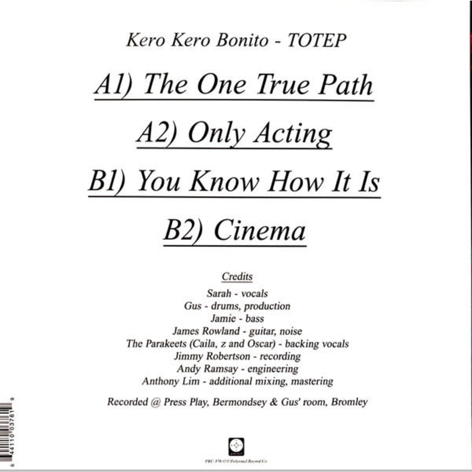 Polyvinyl Kero Kero Bonito - TOTEP (10") [45RPM]