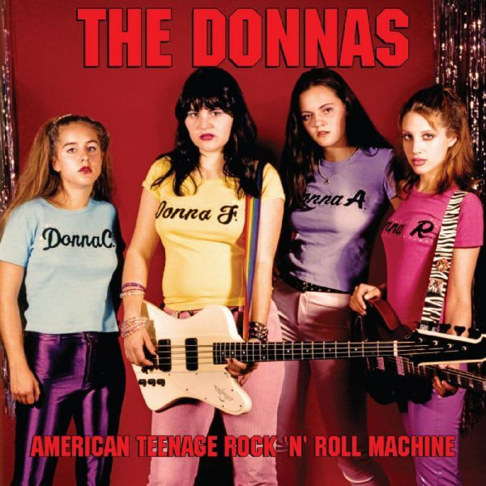 Real Gone Donnas - American Teenage Rock 'N' Roll Machine (LP) [Orange/Black]