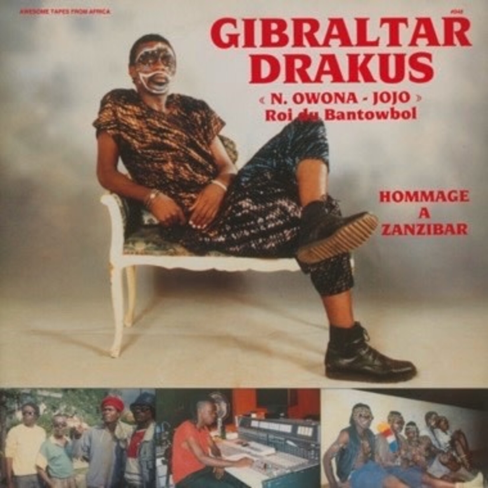 Awesome Tapes From Africa Gibraltar Drakus - Hommage A Zanzibar (LP)