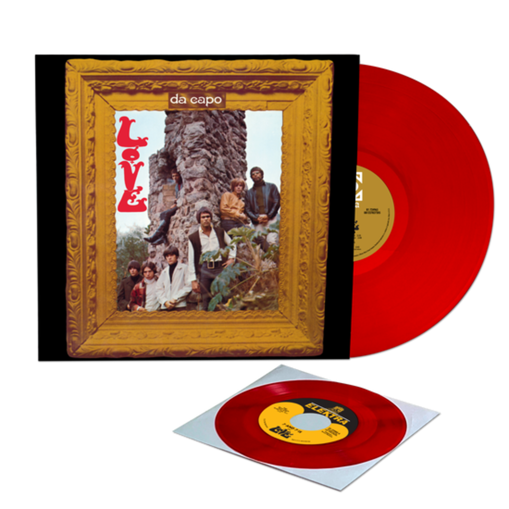 Rhino Love - Da Capo (LP+7") [Red Mono]