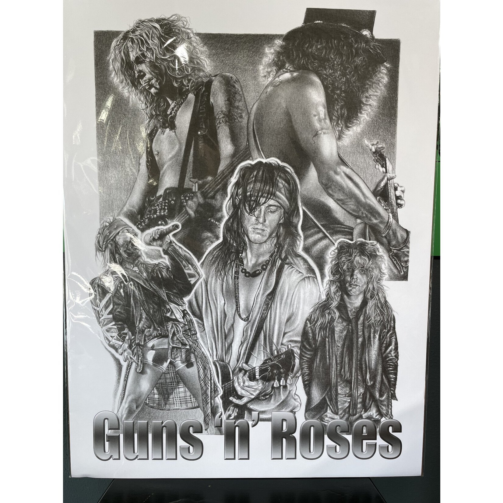 Rock Your Walls Off Guns N' Roses (Poster) [18"x24"]