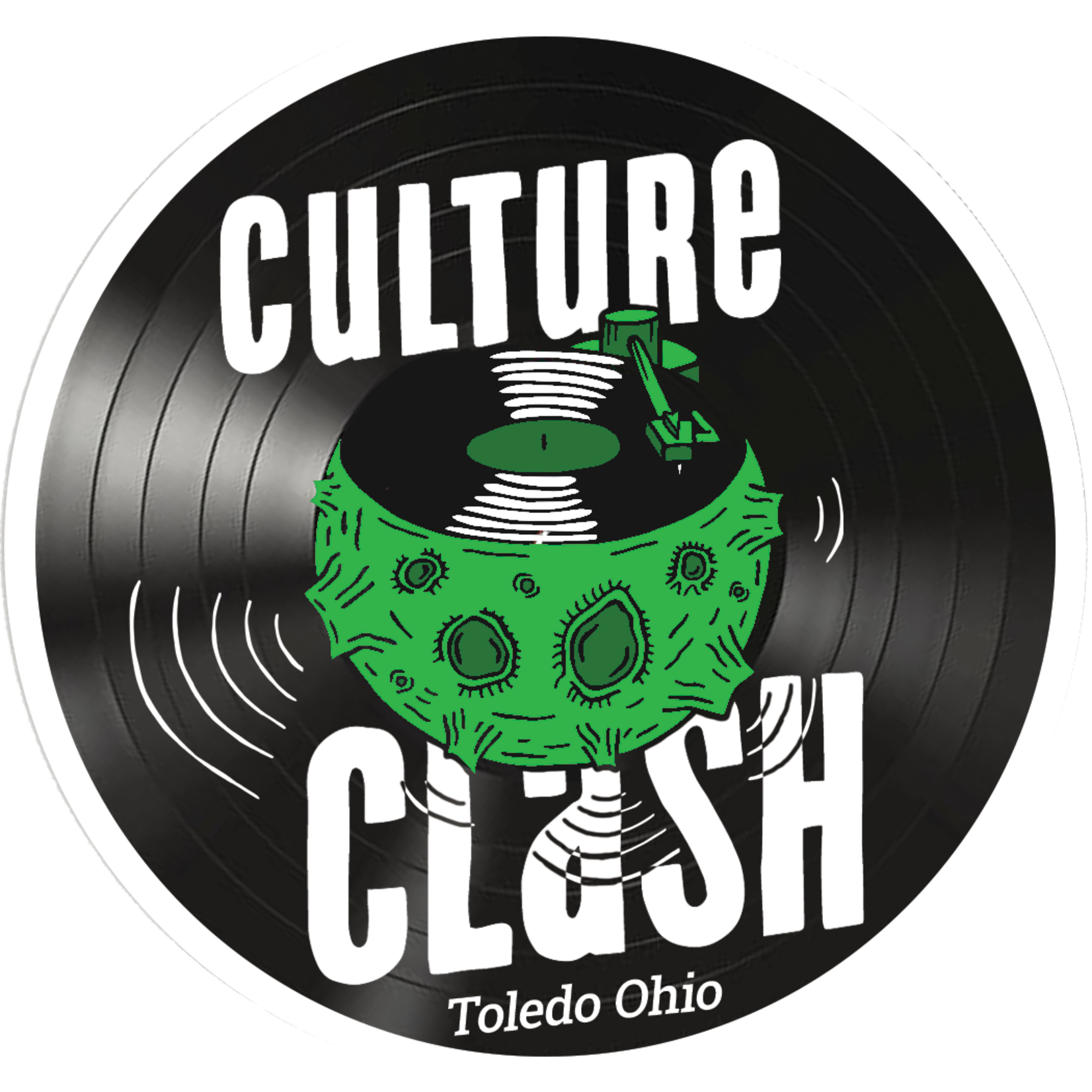 Culture Clash Exclusive Culture Clash Record (Sticker)