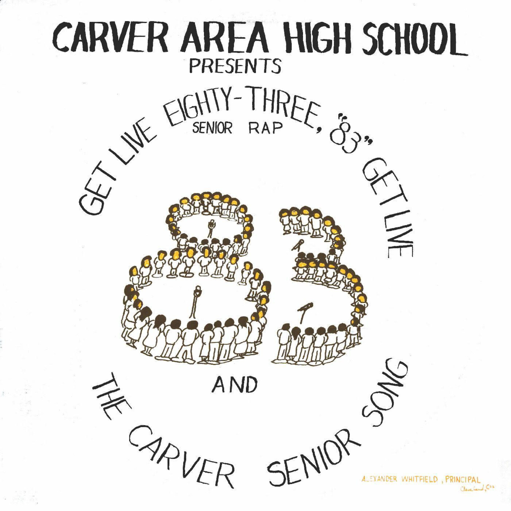 Soul Jazz Carver Area High Street Seniors - Get Live '83: The Senior Rap (12")