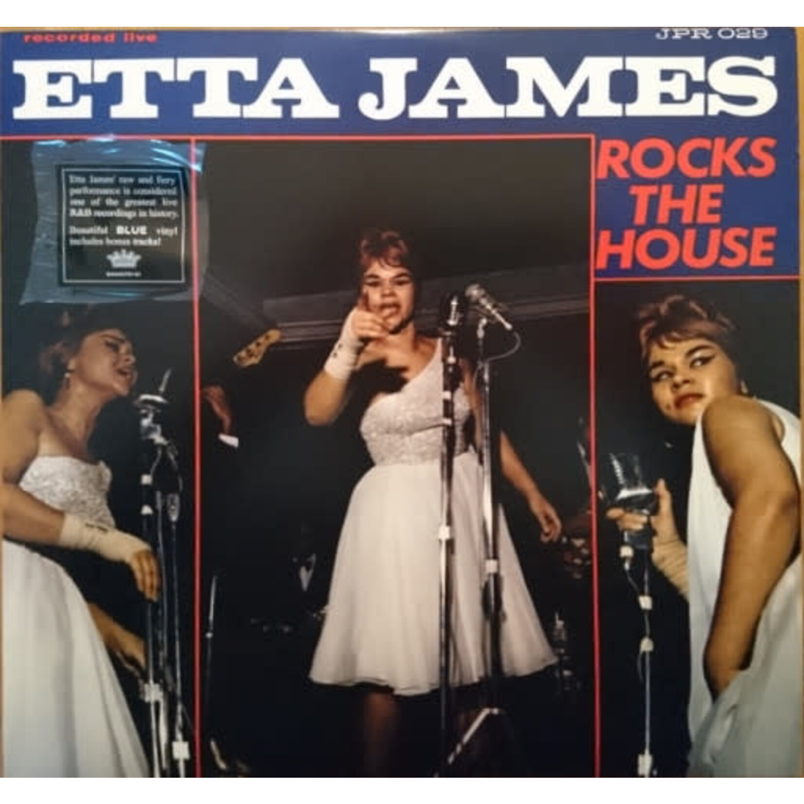 Jackpot Etta James - Rocks The House (LP) [Blue]