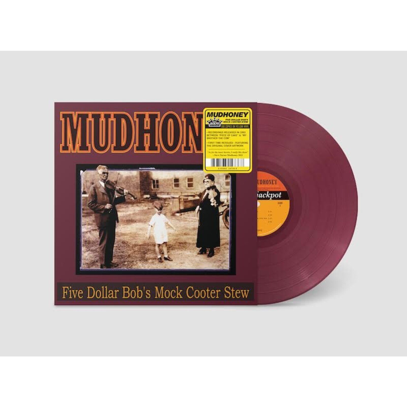 Jackpot Mudhoney - Five Dollar Bob's Mock Cooter Stew (12") [Dark Red]