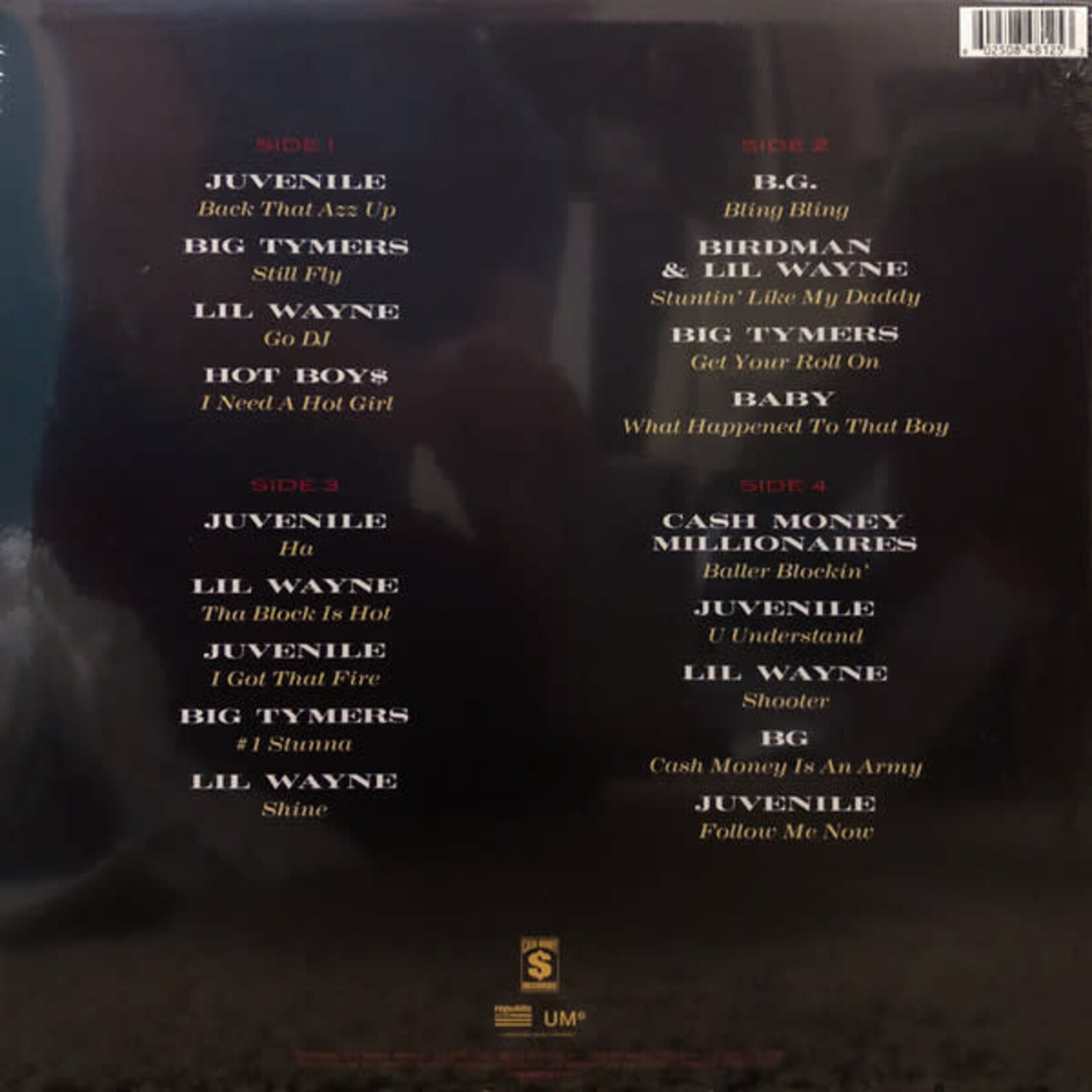 V/A - Cash Money The Instrumentals (2LP)