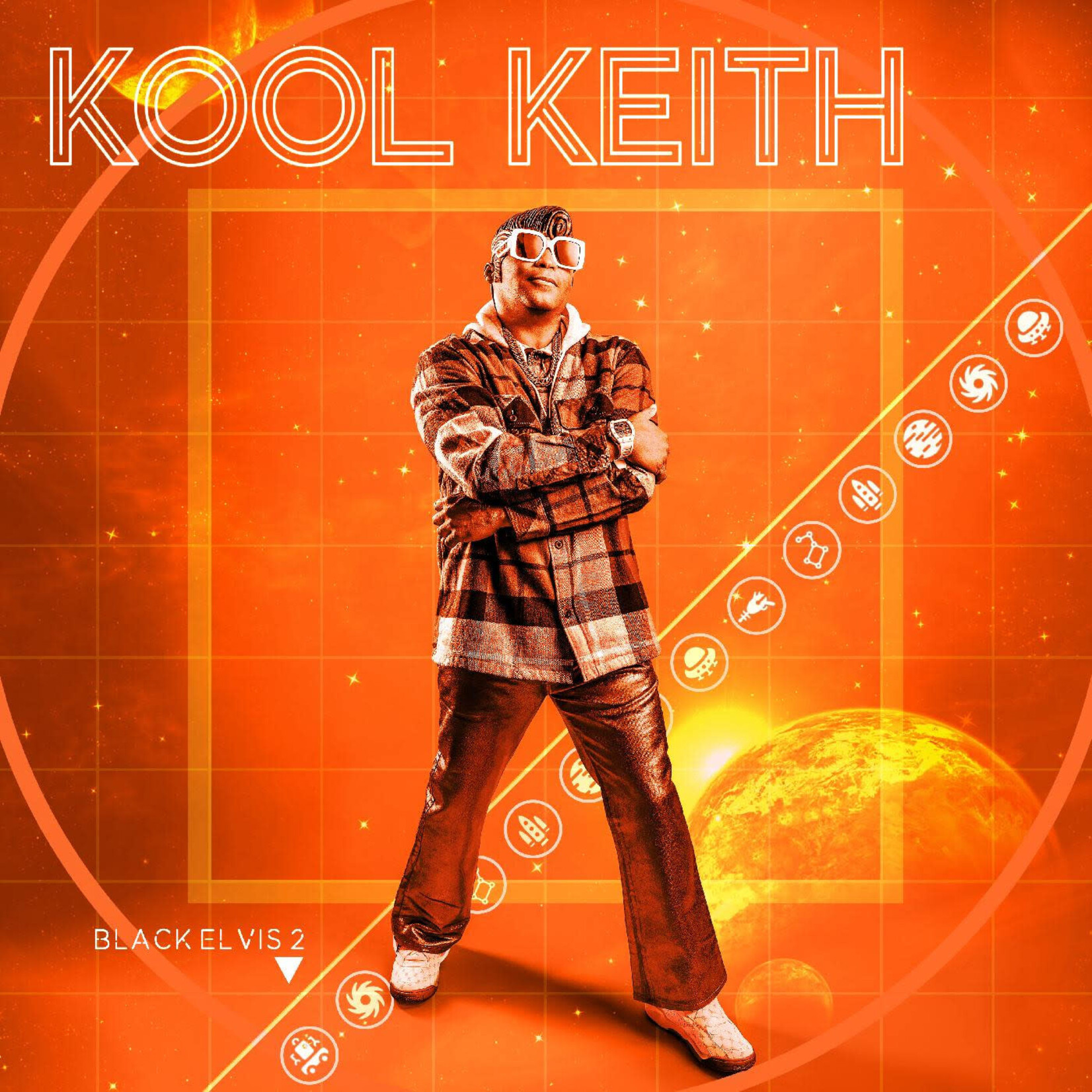 Mello Music Group Kool Keith - Black Elvis 2 (LP) [Electric Orange]