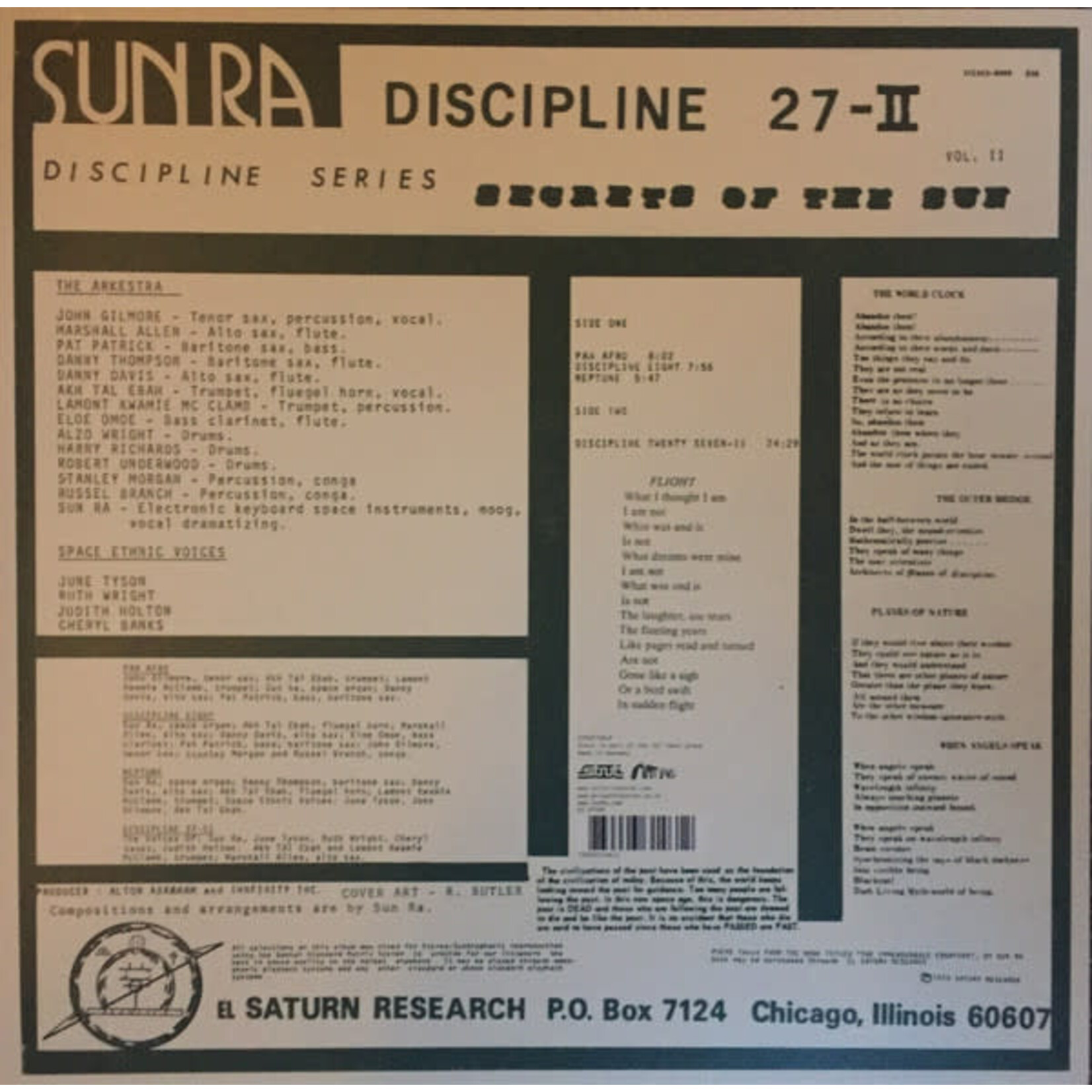 Strut Sun Ra - Discipline 27-11 (2LP)