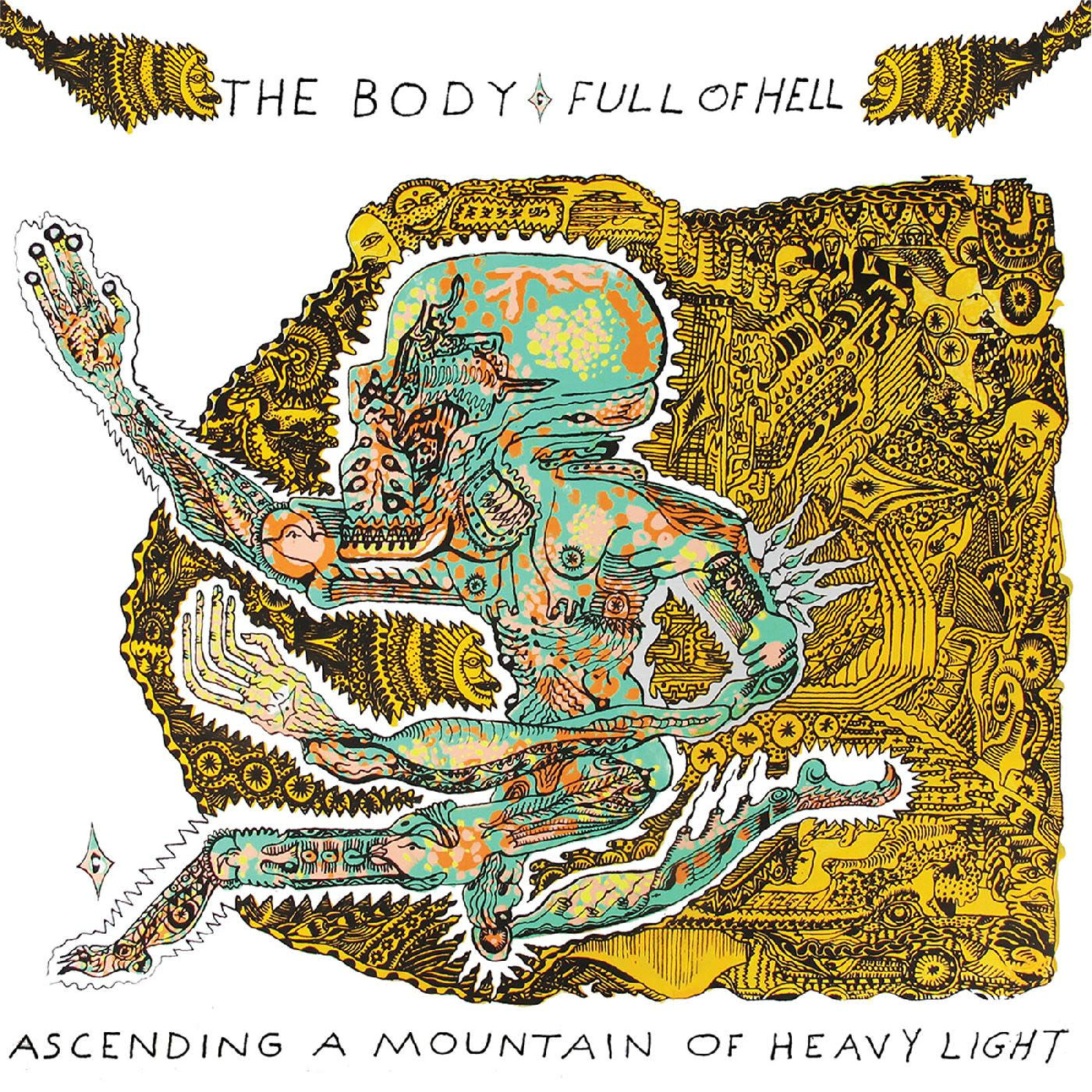 Thrill Jockey Body & Full Of Hell - Ascending a Mountain of Heavy Light (LP) [Brown/Green]