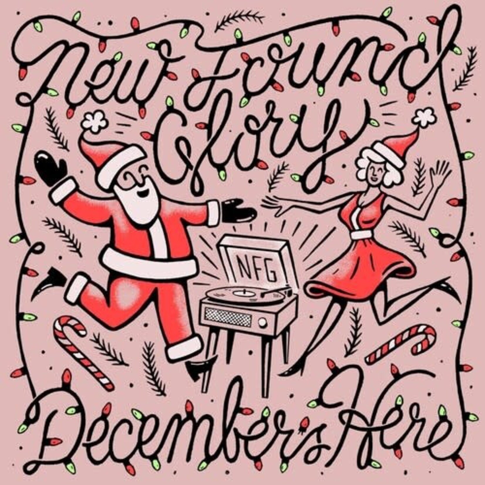 Hopeless New Found Glory - December's Here (LP) [Light Pink]