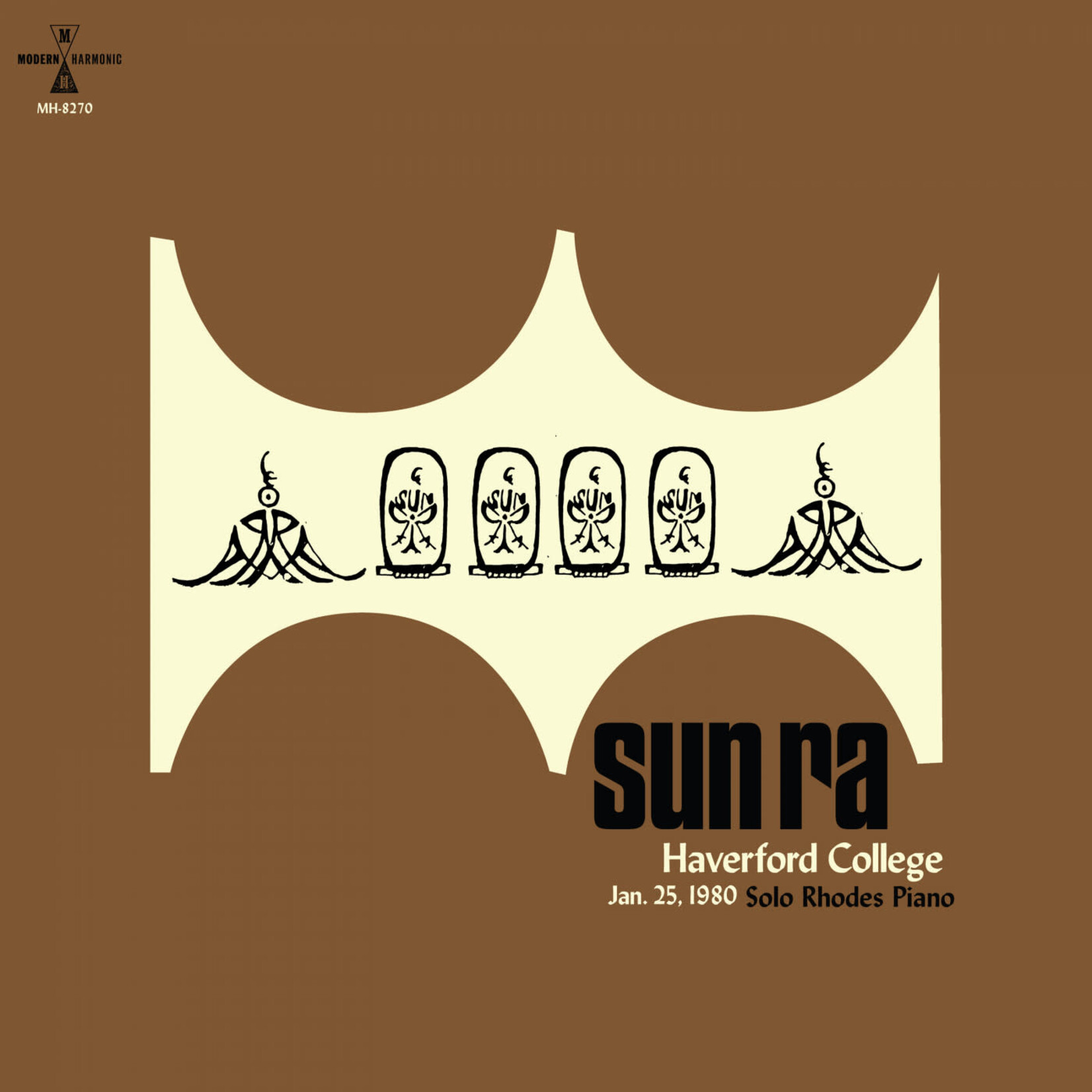 Modern Harmonic Sun Ra - Haverford College, January 25 1980: Solo Rhodes Piano (LP)