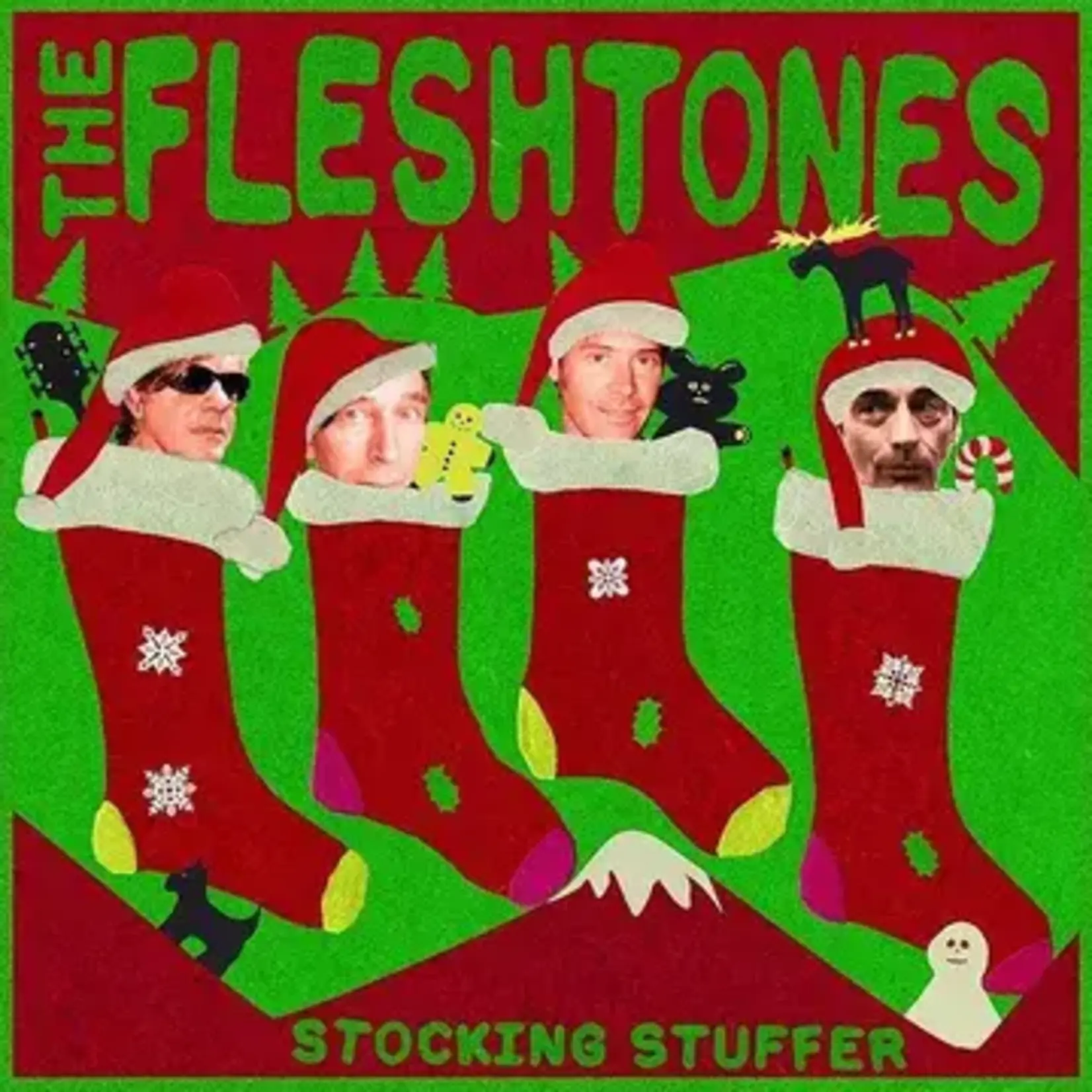 RSD Black Friday 2011-2023 Fleshtones - Stocking Stuffer (LP) [Green]