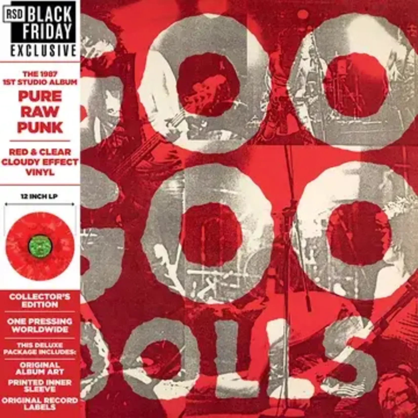 RSD Black Friday 2011-2023 Goo Goo Dolls - Goo Goo Dolls (LP) [Red/Clear]