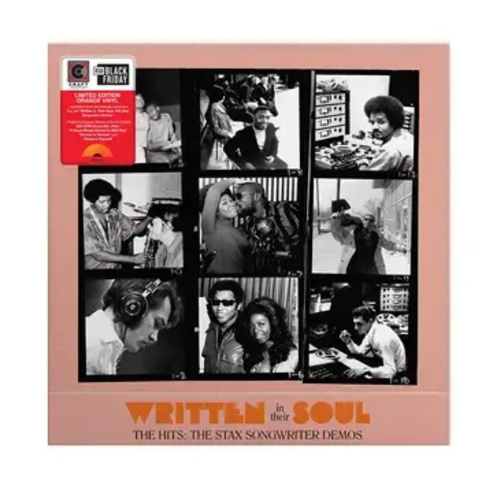 RSD Black Friday V/A - Written In Their Soul, The Hits: The Stax Songwriter Demos (LP) [Orange]