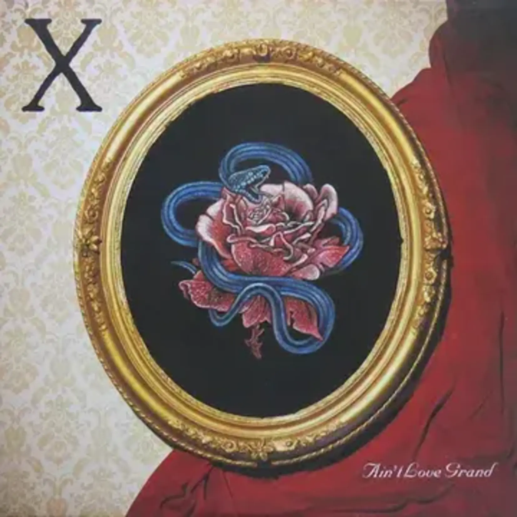 RSD Black Friday 2011-2025 X - Ain't Love Grand (LP+7") [Red]