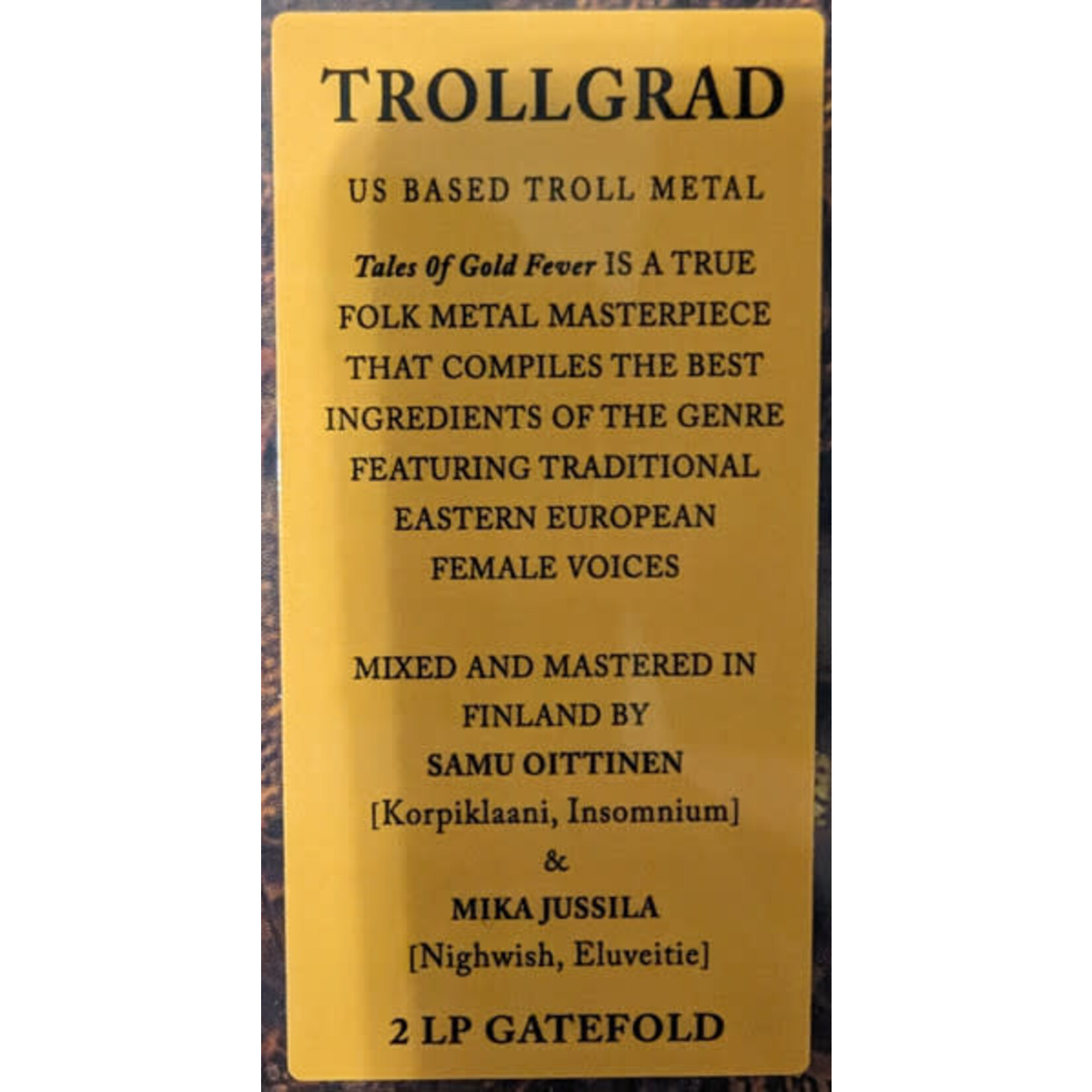 Trollgrad - Tales of Gold Fever (2LP)