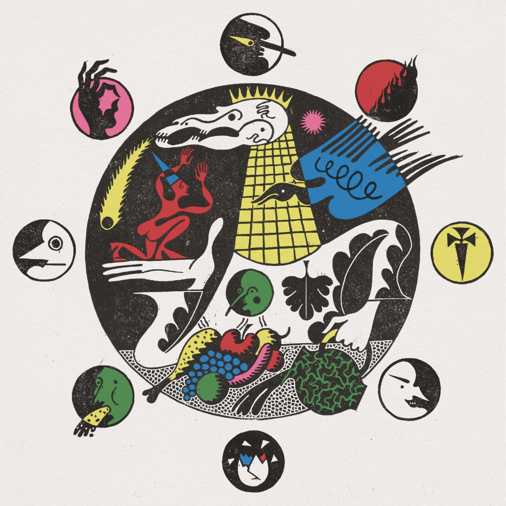 Rocket Pigs Pigs Pigs Pigs Pigs Pigs Pigs - King Of Cowards (LP) [Regal Splatter]