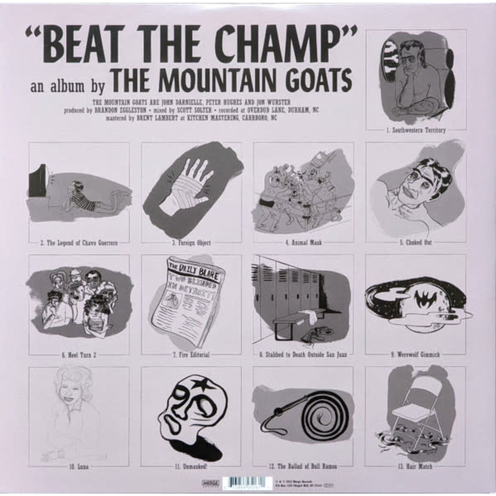 Merge Mountain Goats - Beat The Champ (2LP)